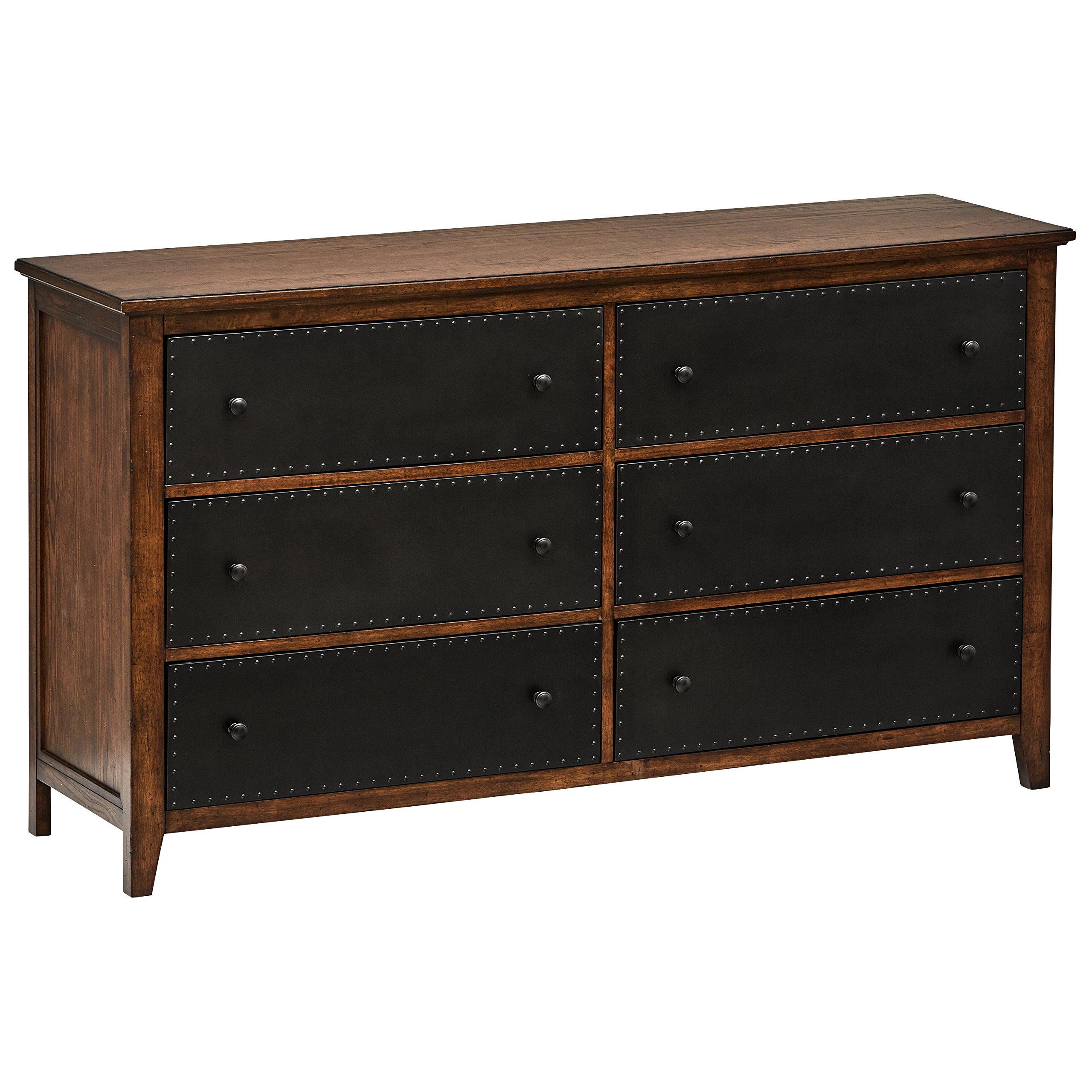 Amazon Brand – Stone & Beam Modern Dresser, 60"W, Weathered Oak