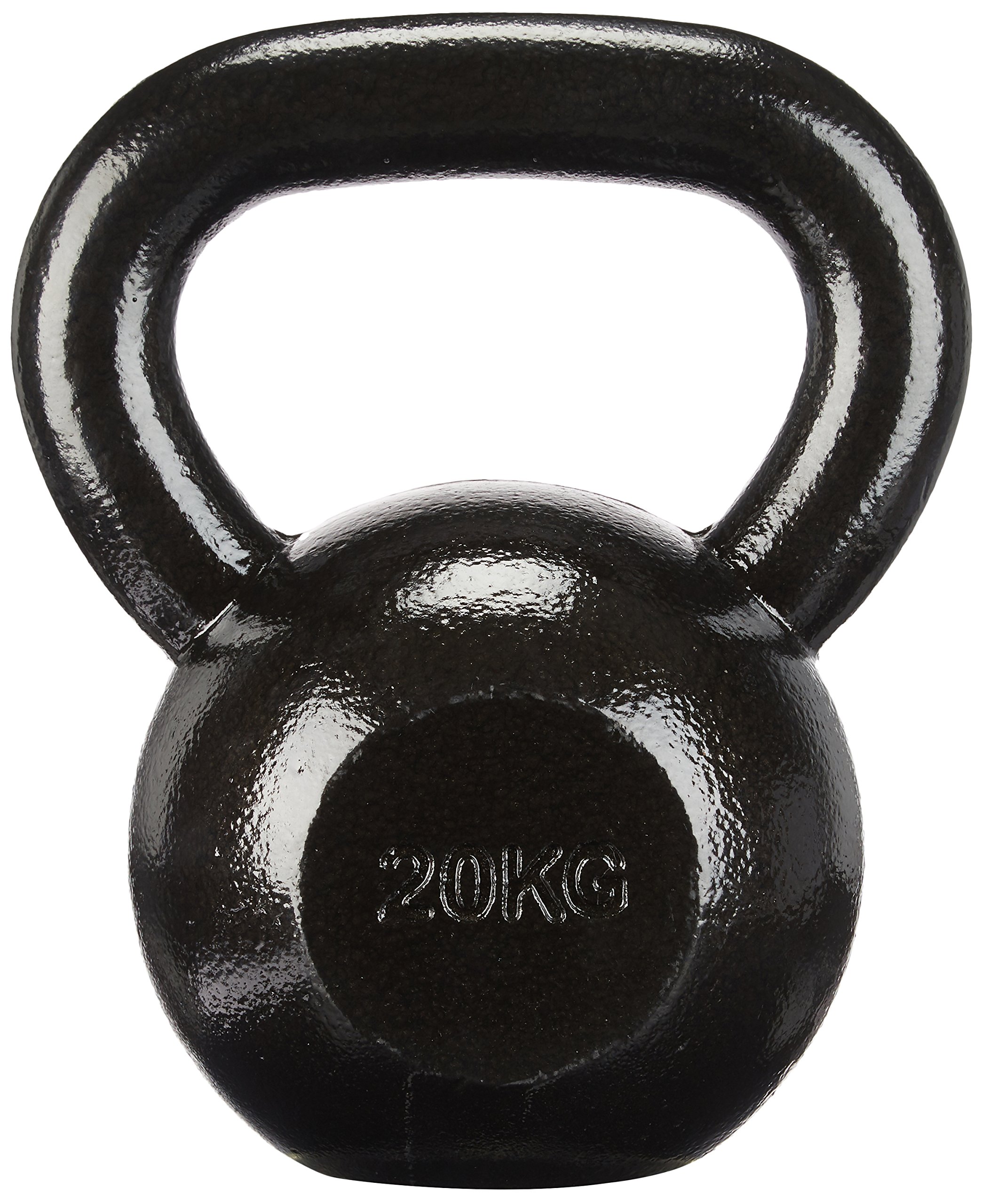 AmazonBasics Cast Iron Kettlebell (Various Sizes from 4 kg to 20 kg), 20 Kg
