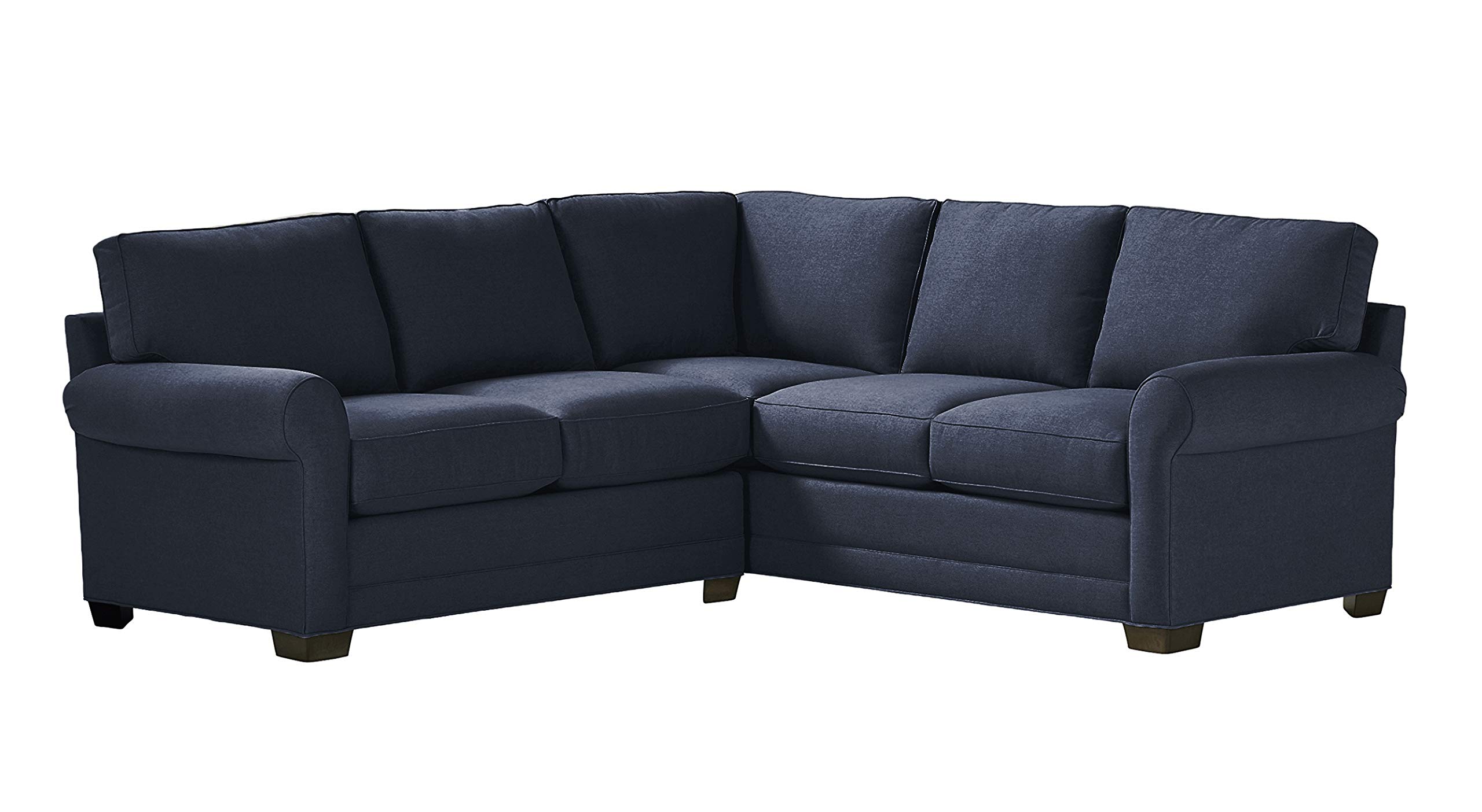 Amazon Brand – Stone & Beam Kristin Sectional, 33"W, Indigo