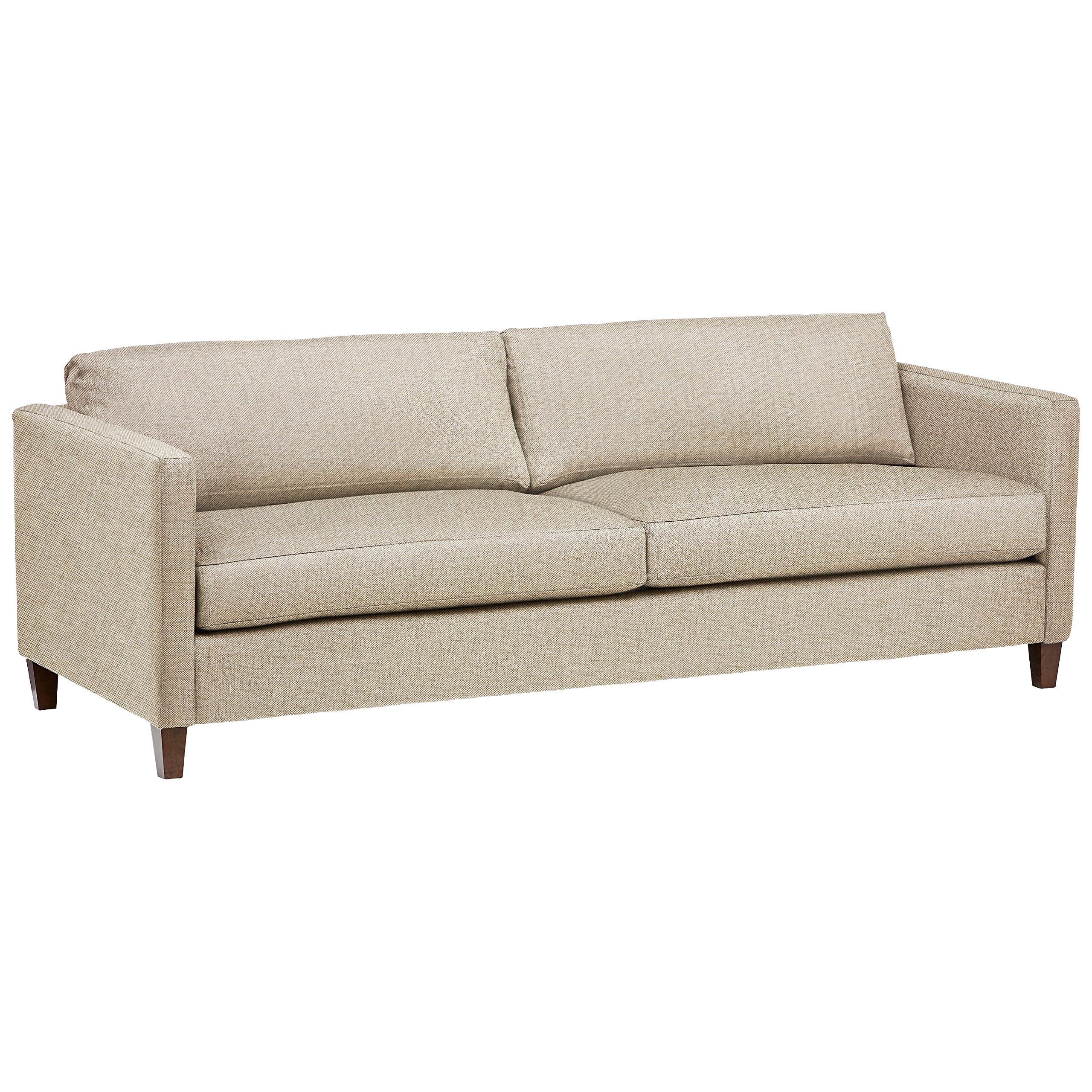 Amazon Brand – Stone & Beam Andover Modern Sofa Couch, 93"W, Tan