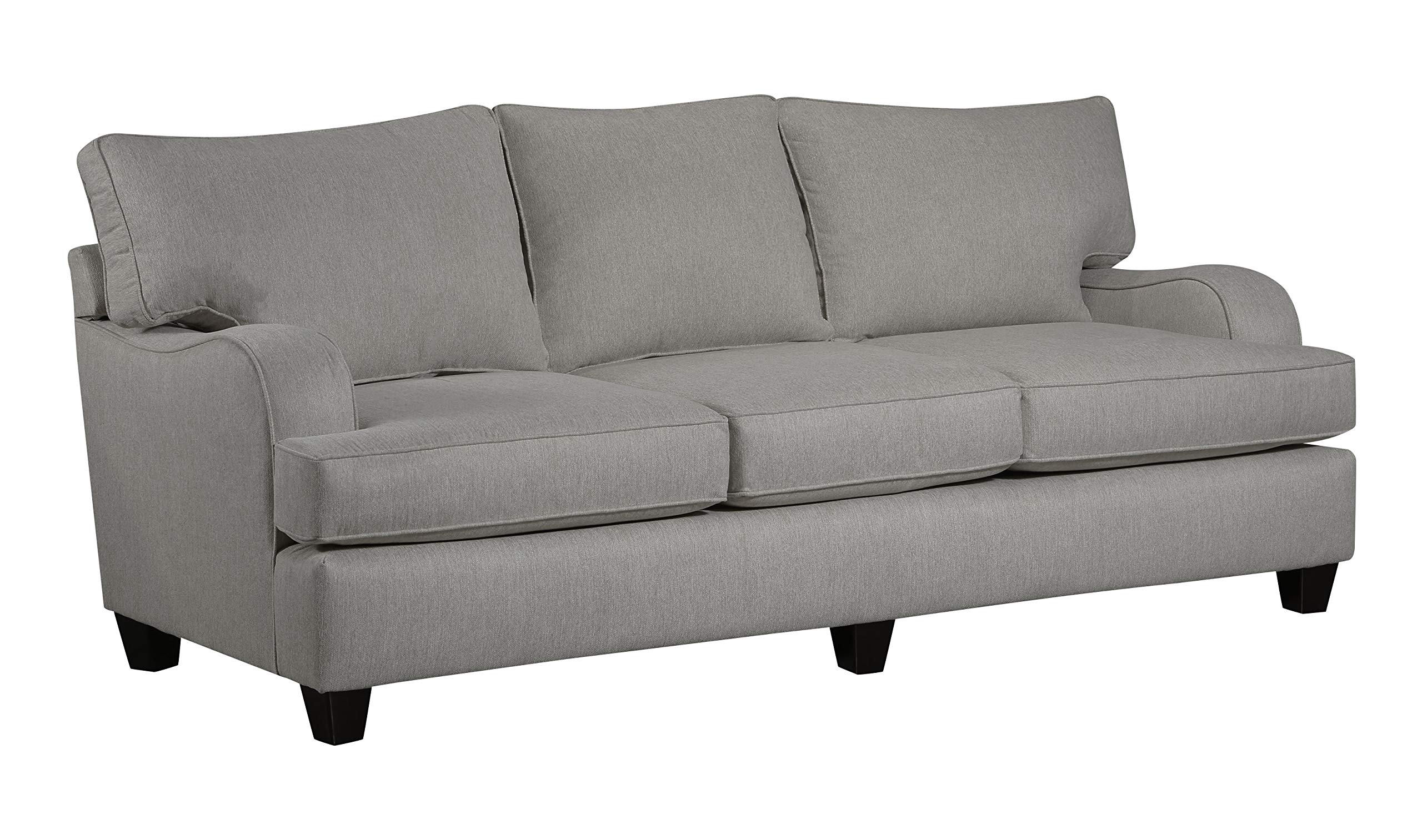 Amazon Brand – Stone & Beam Anne Marie Contemporary Sofa Couch, 91.5"W, Grey