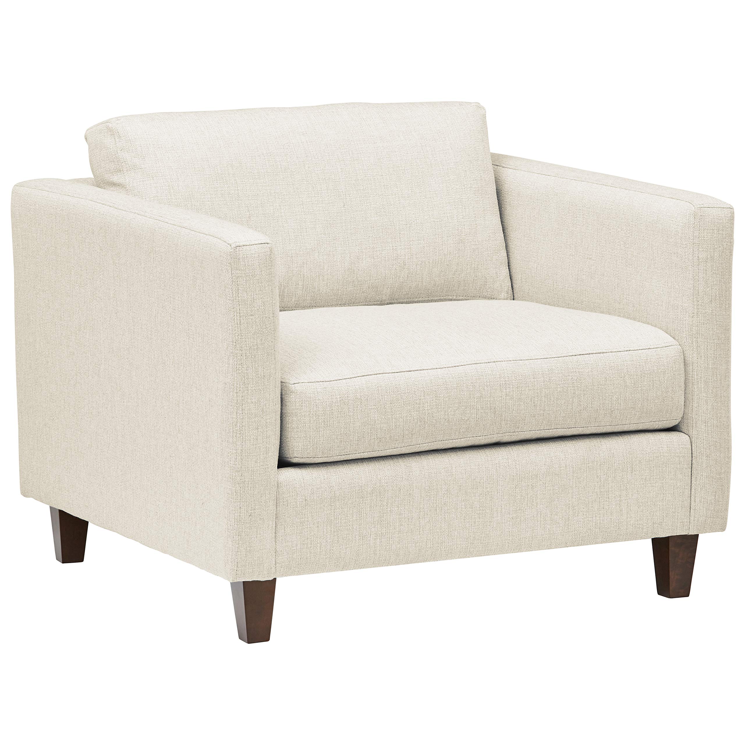 Amazon Brand – Stone & Beam Andover Modern Living Room Accent Chair, 38"W, Sand