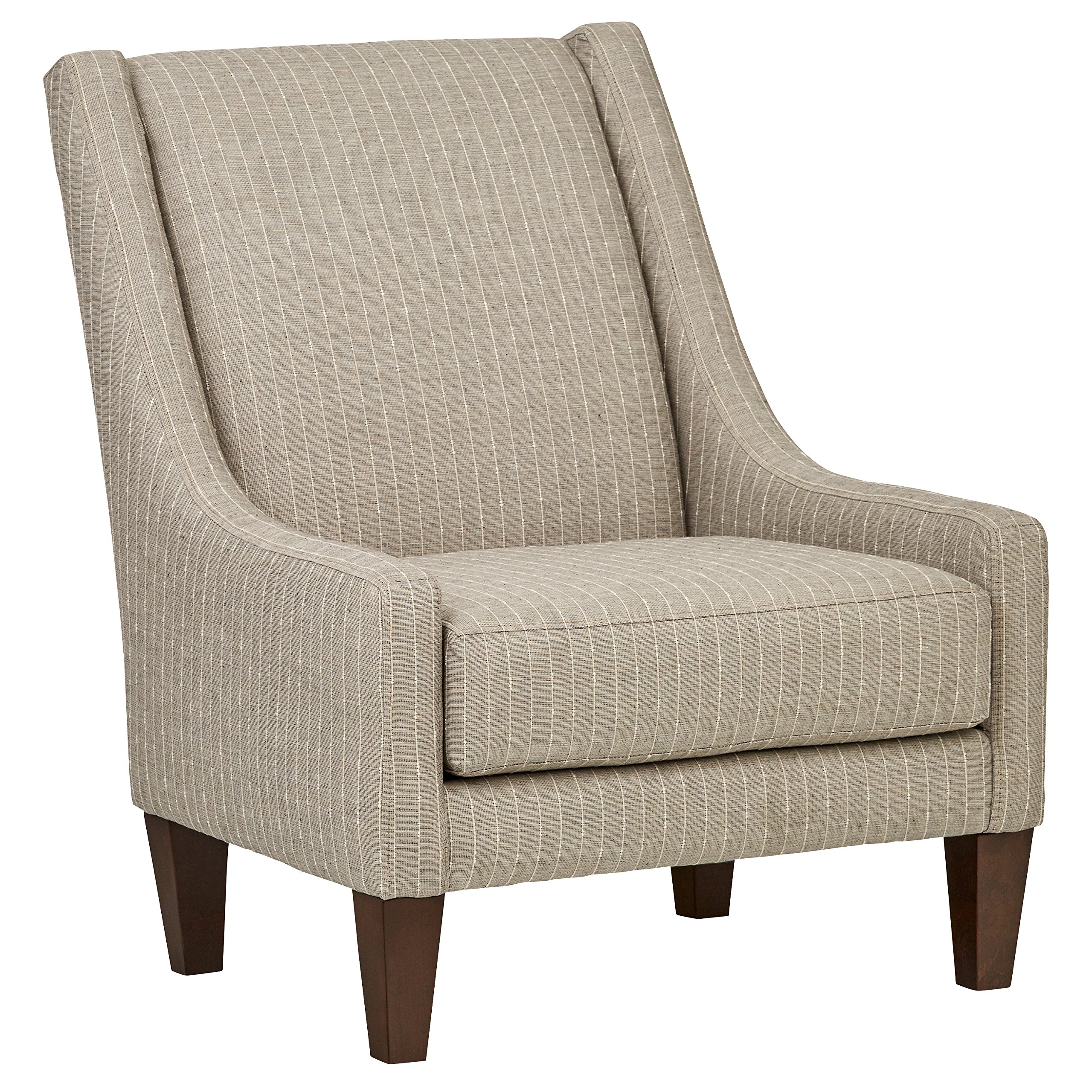 Amazon Brand – Stone & Beam St. Cloud Modern Armless Accent Chair, 32"W, Ash