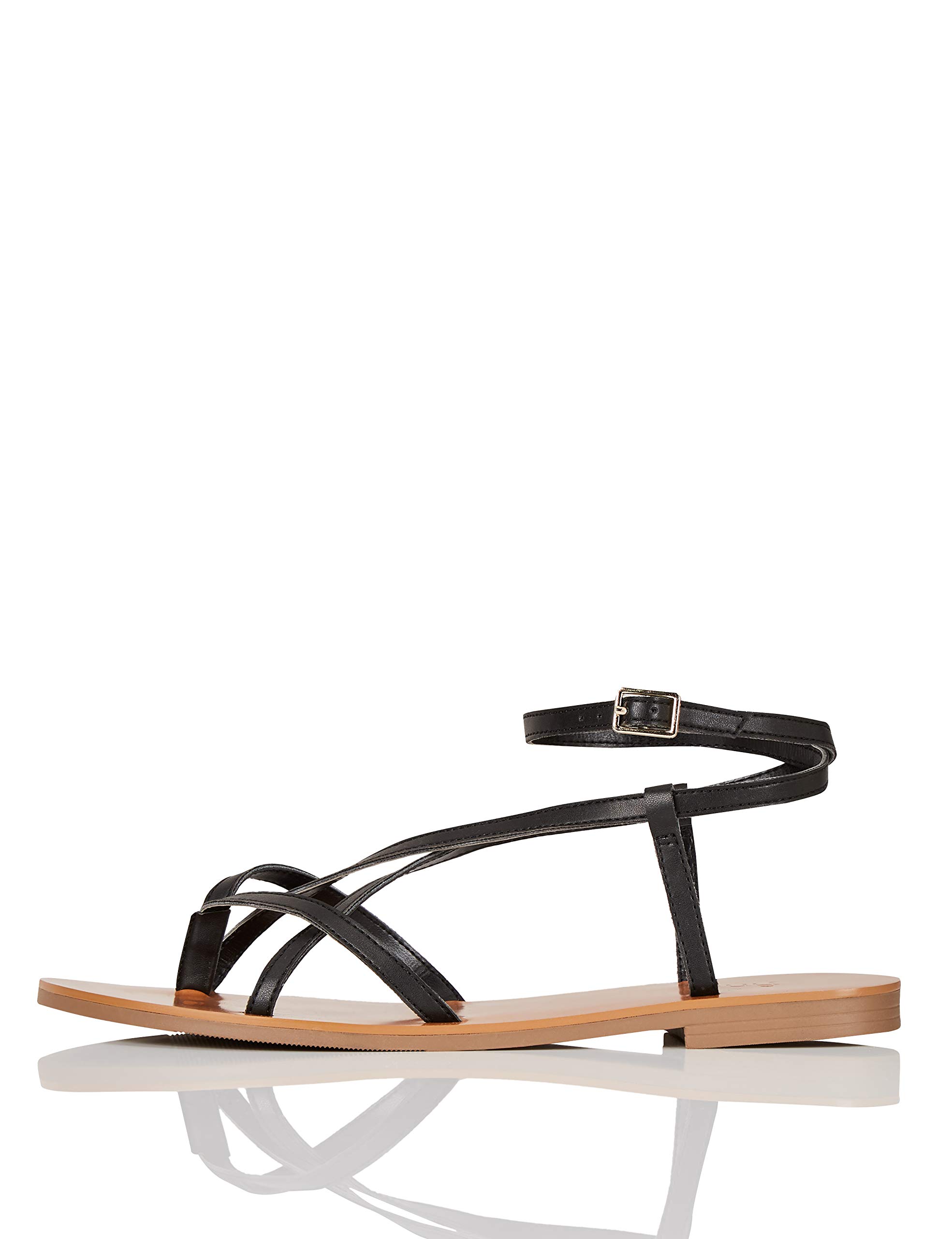 Amazon Brand - find. Women's Crossover Gladiator Sandals