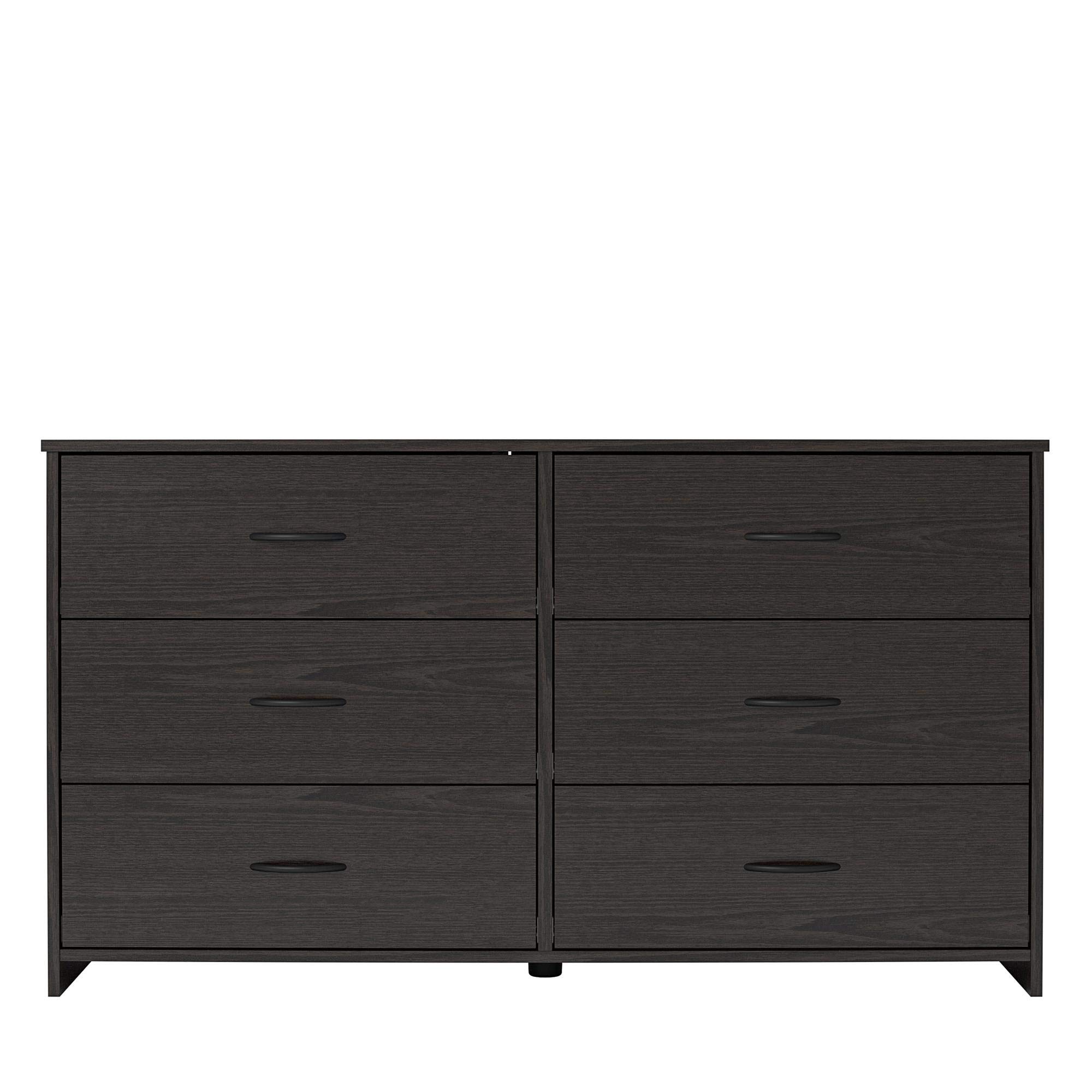 Ameriwood Home Classic 6 Drawer Dresser, Espresso