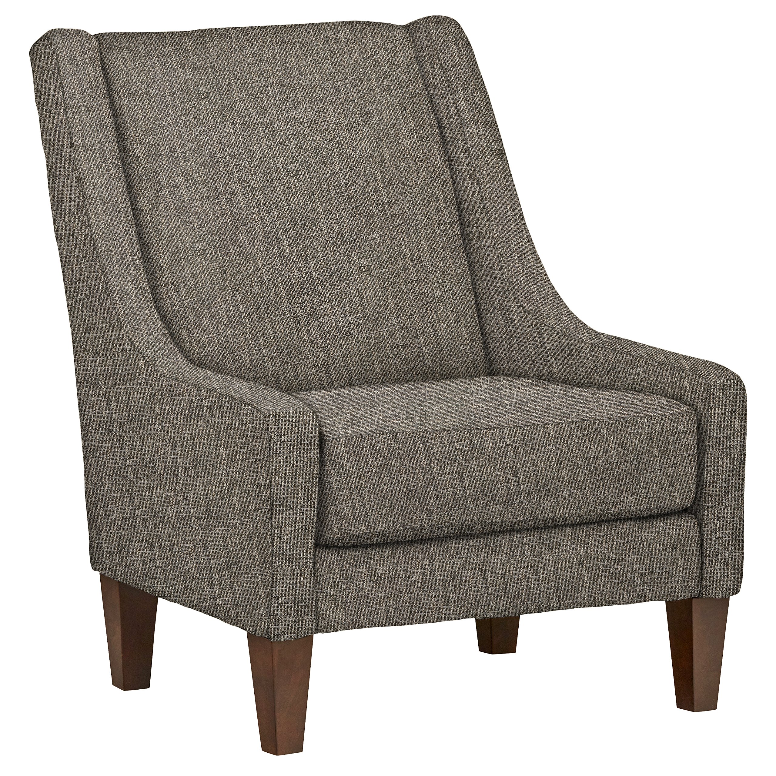 Amazon Brand – Stone & Beam St. Cloud Modern Armless Accent Chair, 32"W, Carbon