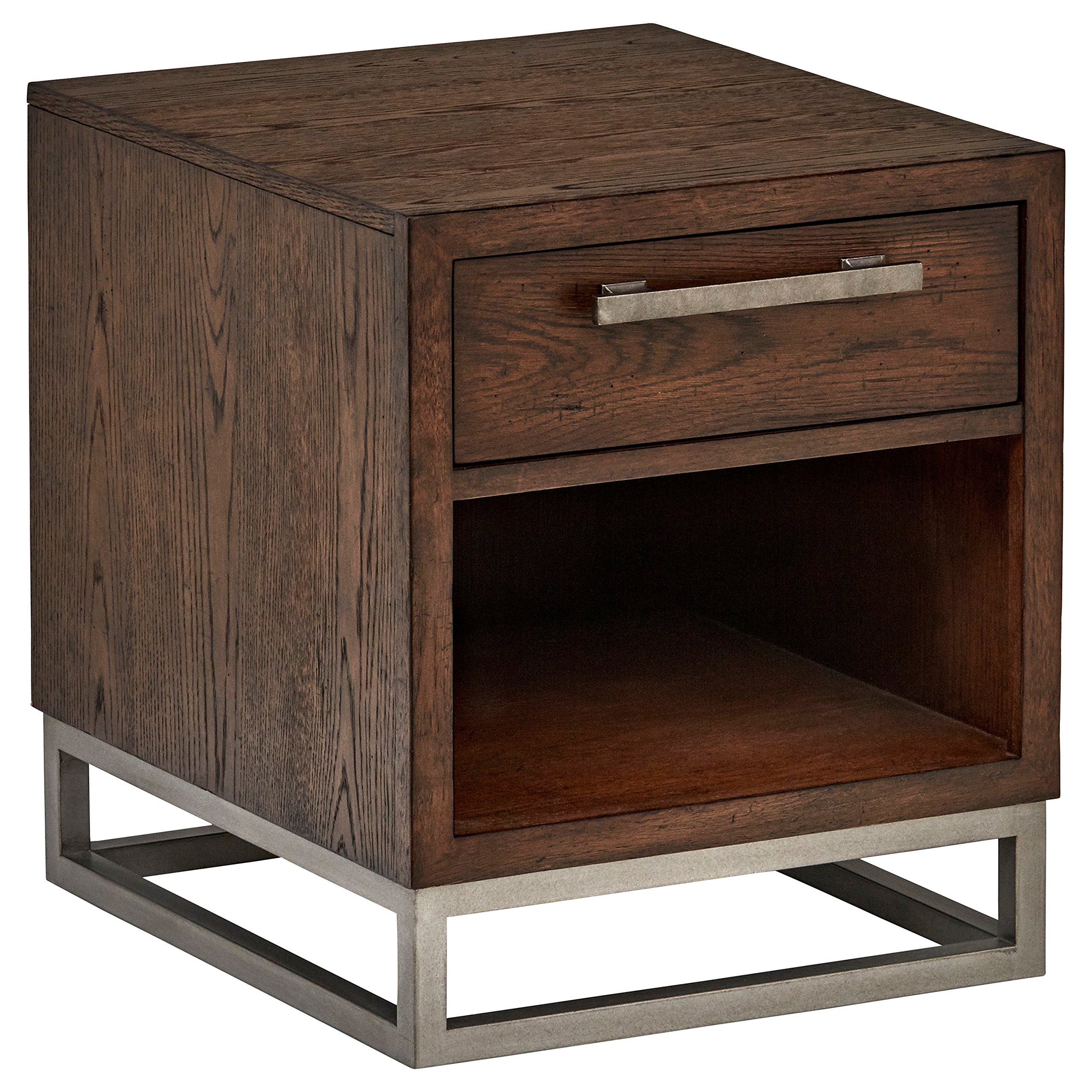 Amazon Brand – Stone & Beam Glenwood End Table, 23"H, Oak
