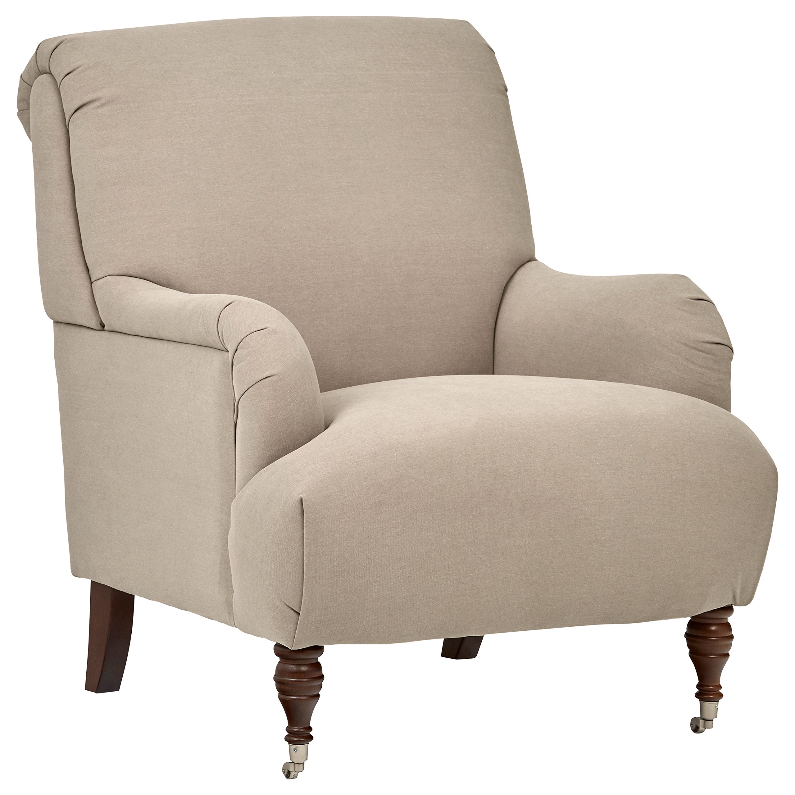 Amazon Brand – Stone & Beam Cameron Classic Oversized Arm Chair, 32"W, Dune