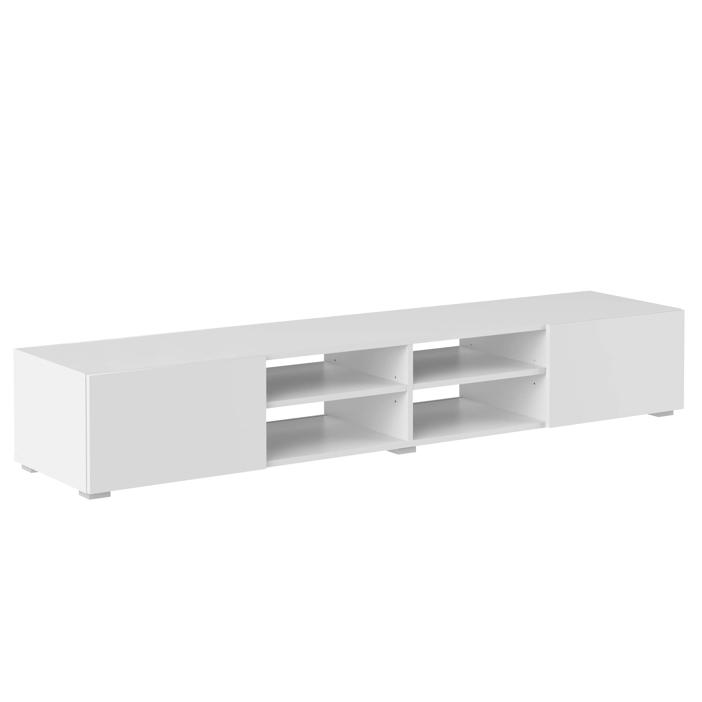 Marchio Amazon - Movian Lijoki - Mobile TV, 185 x 31 x 42 cm (L x P x A), colore bianco