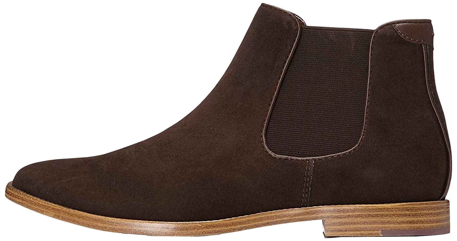 Amazon Brand - find. Albert, Men’s Chelsea Boots Chelsea Boots, Brown (Brown), US 7