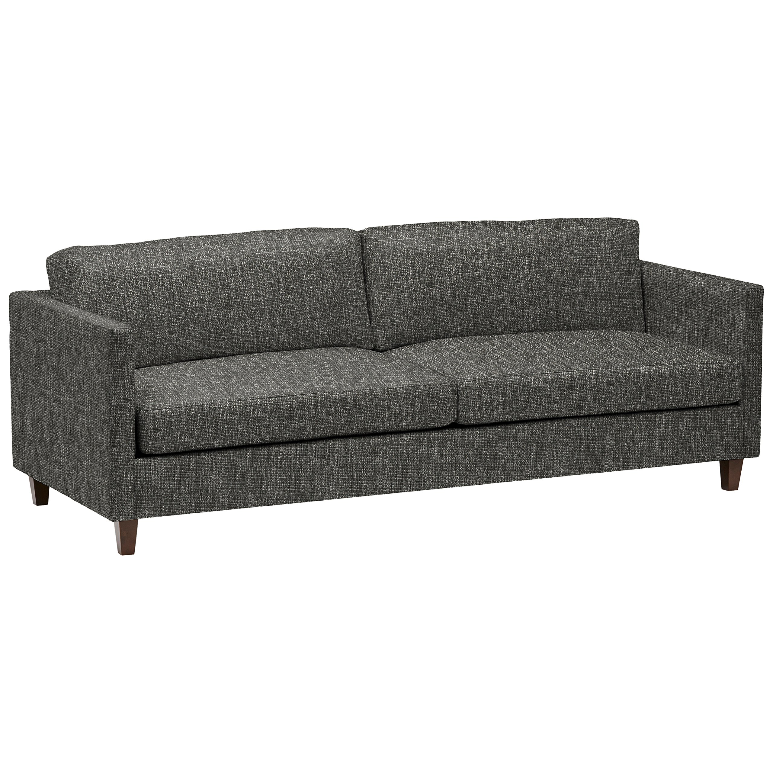 Amazon Brand – Stone & Beam Andover Modern Sofa Couch, 93"W, Charcoal