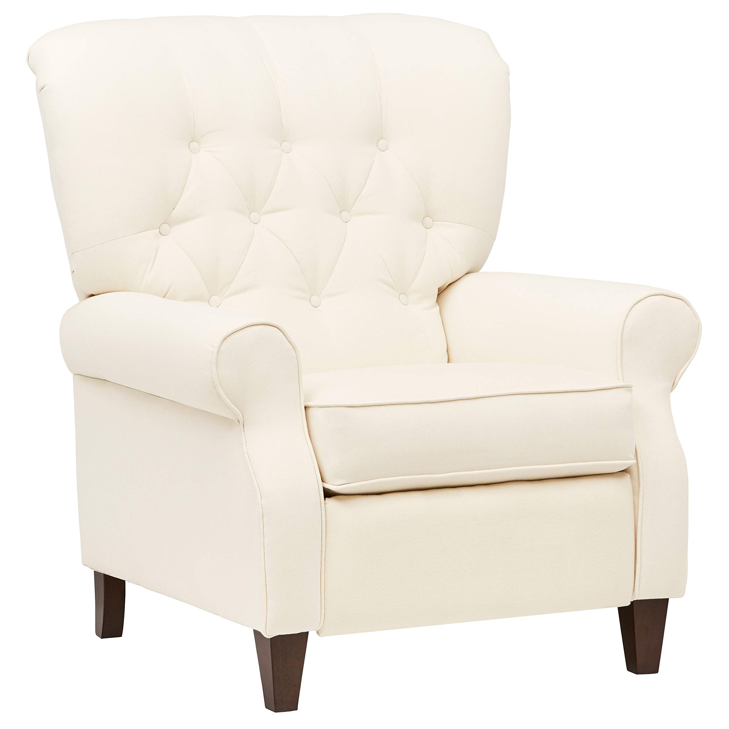 Amazon Brand – Stone & Beam Appleton Farmhouse Recliner, 35"W, Beige
