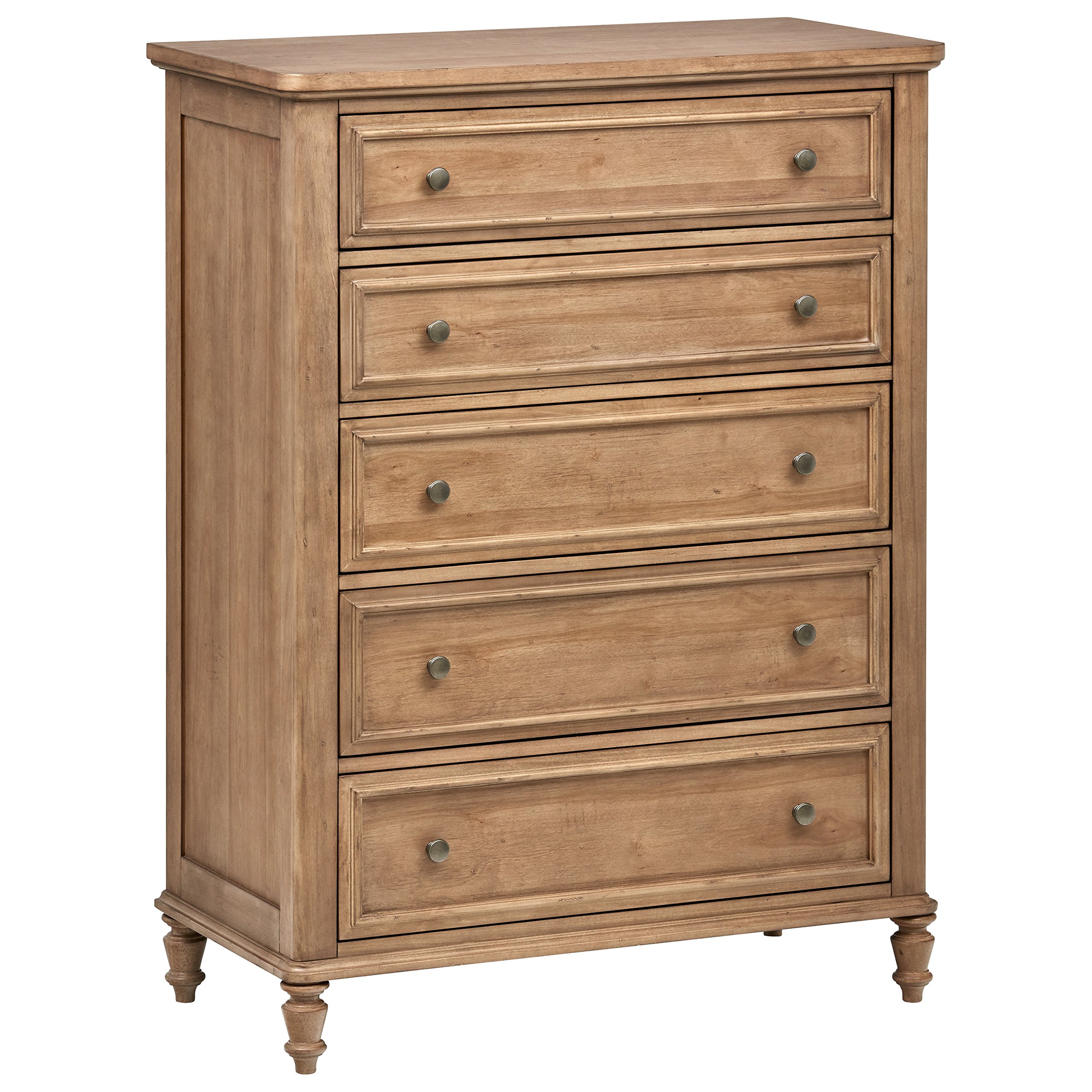 Amazon Brand – Stone & Beam Chase Casual Wood Bedroom Dresser, 38" W, Natural