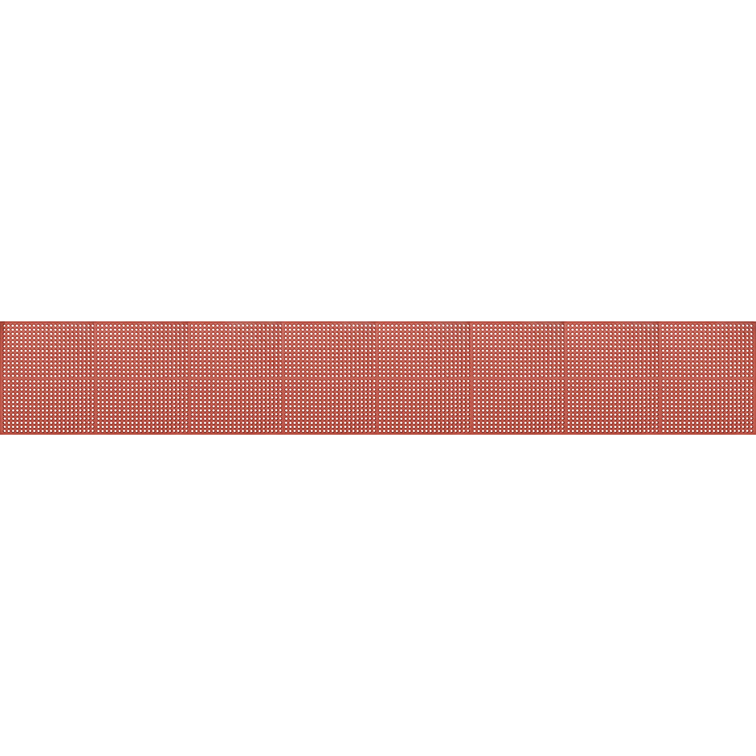 AmazonCommercial Grease Resistant, Anti-Fatigue Drainage Mat, 3' X 20', 1/2" Thickness, Red Grease-Resistance