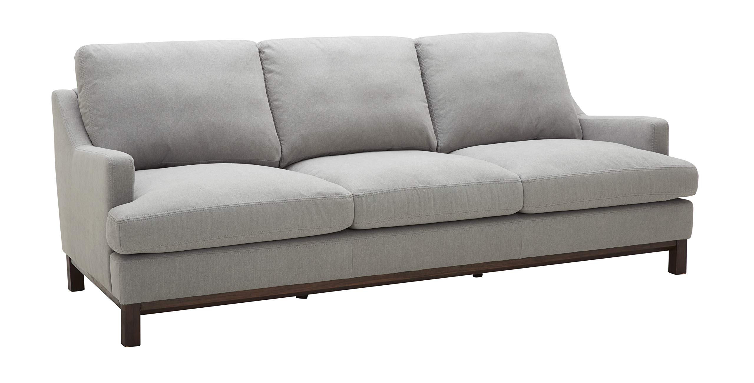 Amazon Brand – Stone & Beam Genesse Sectional Sofa Couch, 91"W, Smokey Blue