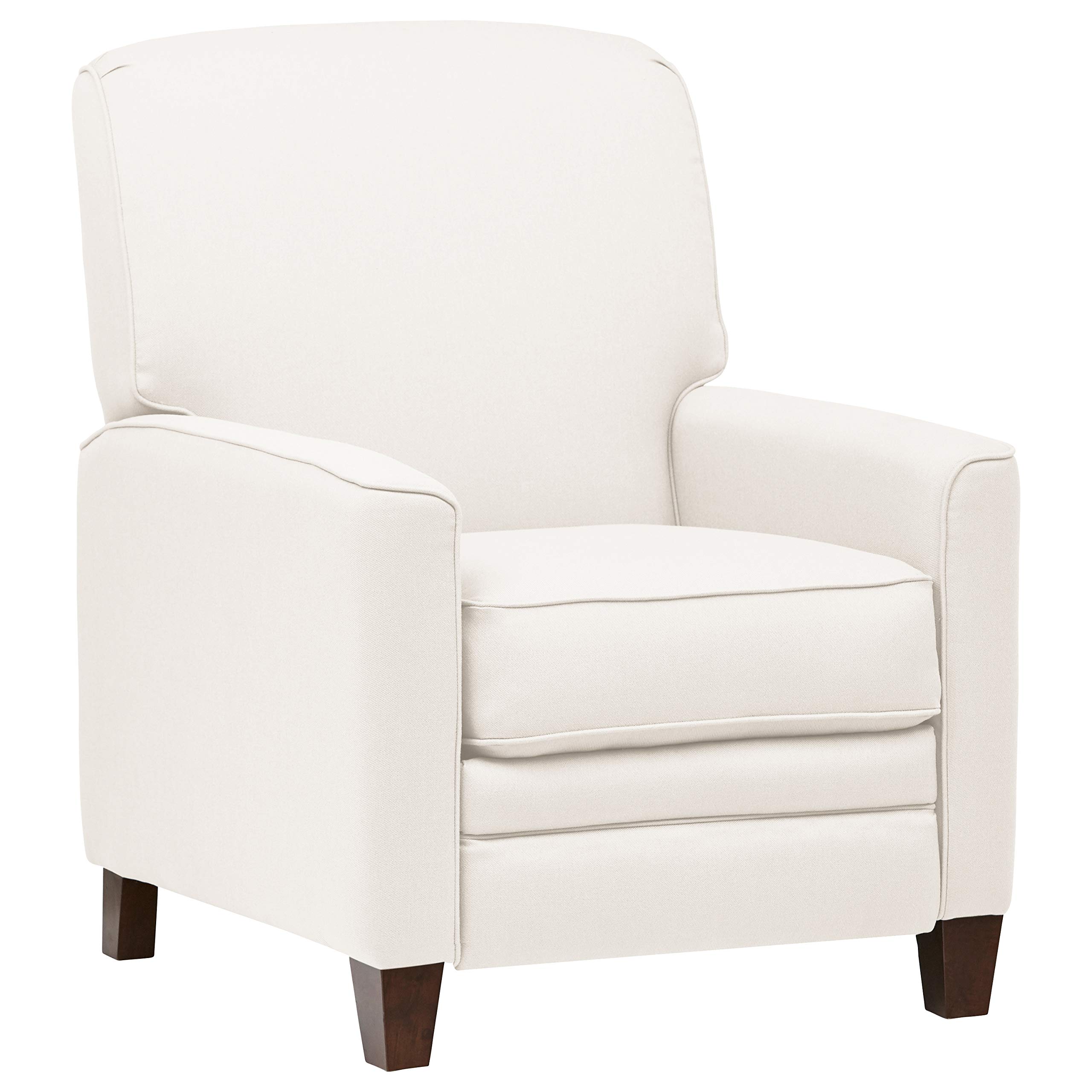 Amazon Brand – Stone & Beam Edmunds Traditional Recliner, 30"W, Cream