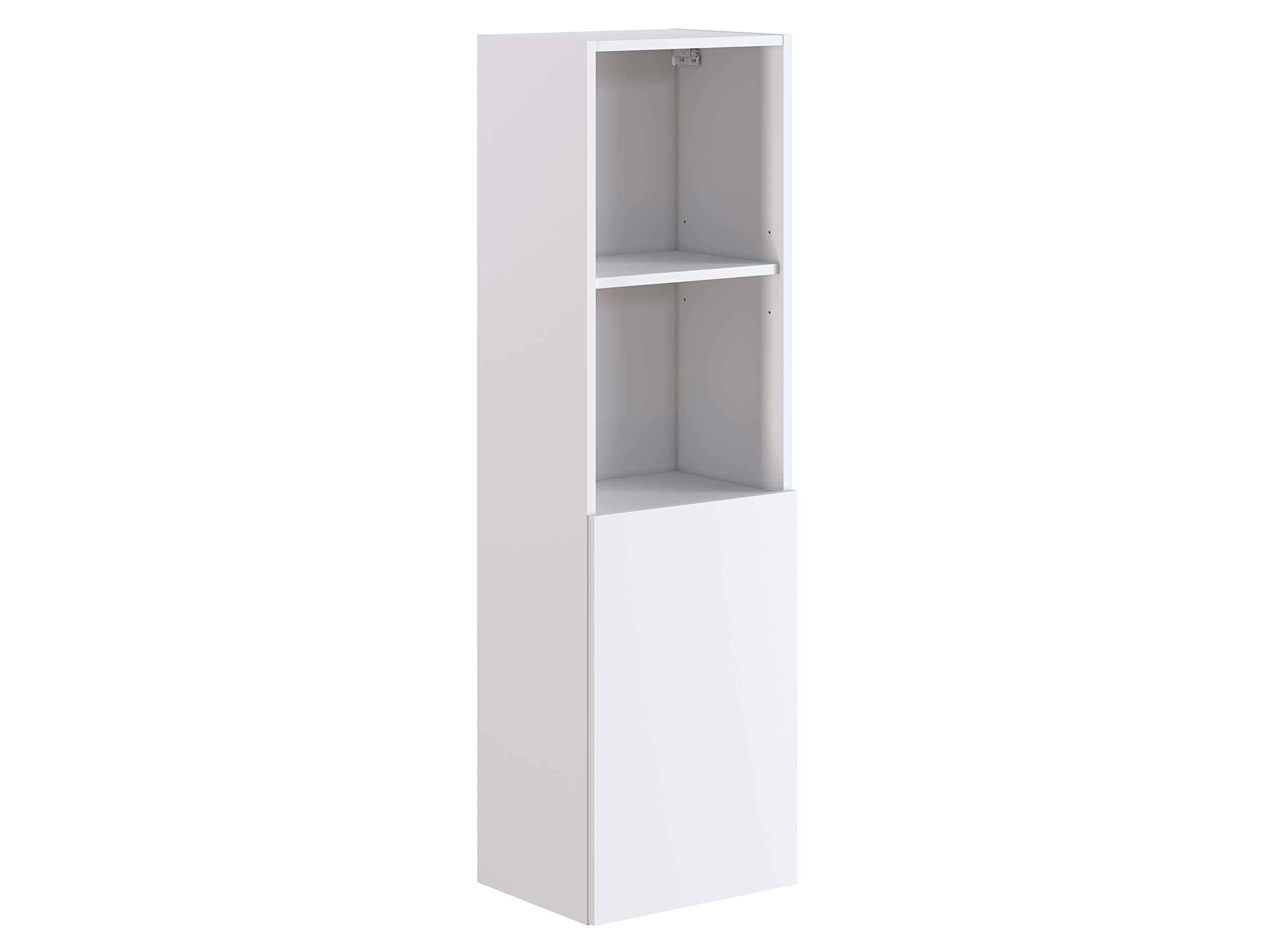 Marchio Amazon - Movian Layon - Colonna da bagno, 40 x 32 x 135, colore bianco