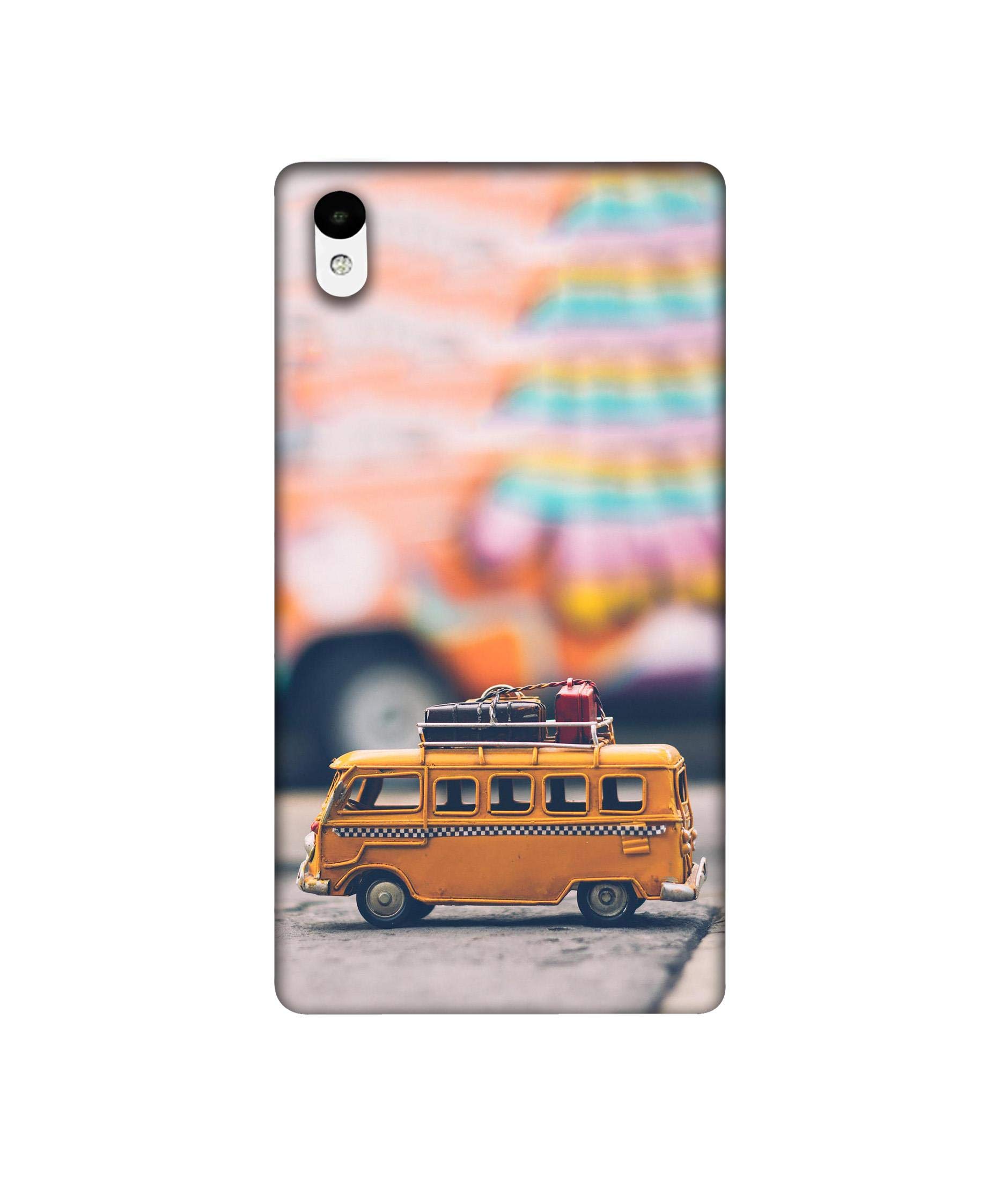 Amazon Brand - Solimo Designer Toy Bus 3D Printed Hard Back Case Mobile Cover for Sony Xperia Z2