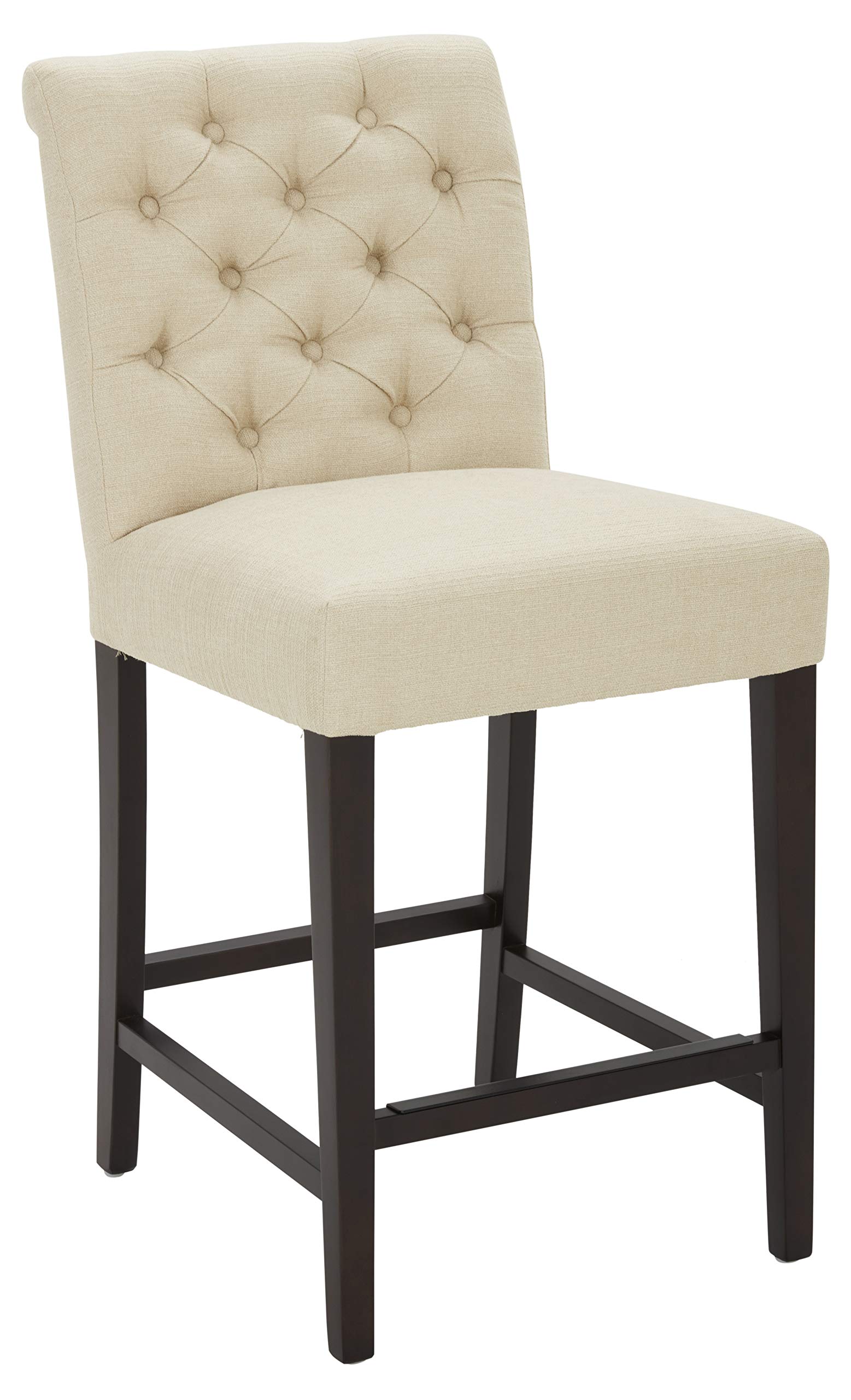 Amazon Brand – Stone & Beam Counter Stool, 41"H, Hemp