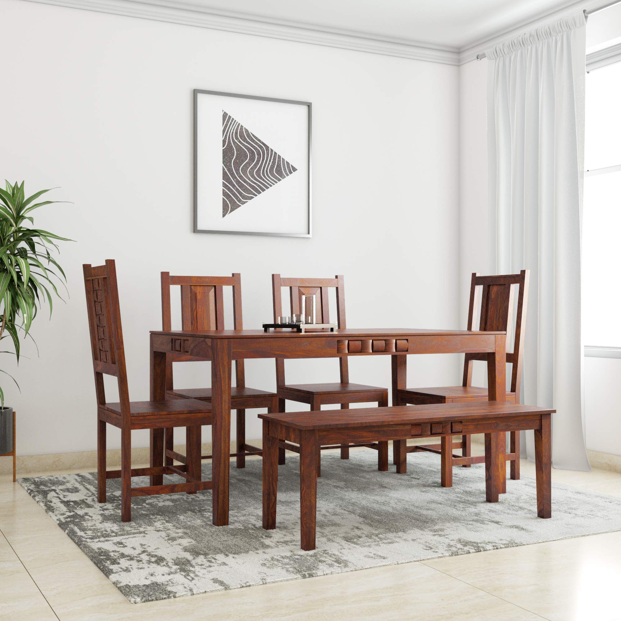 Lignora Rieti Modern Table Set
