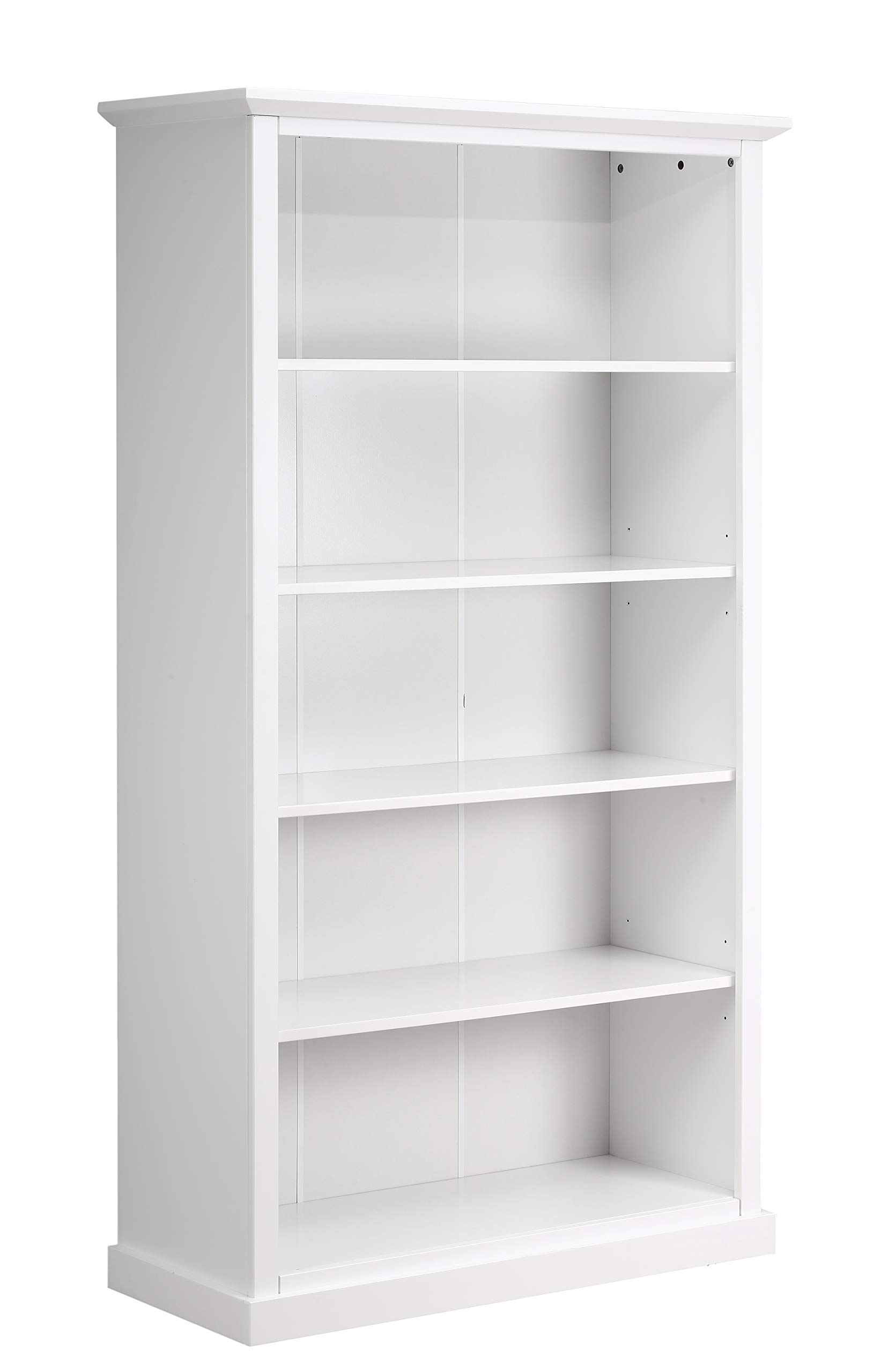 Amazon Brand – Ravenna Home Sullivan Modern Bookcase, 41.4"W, White