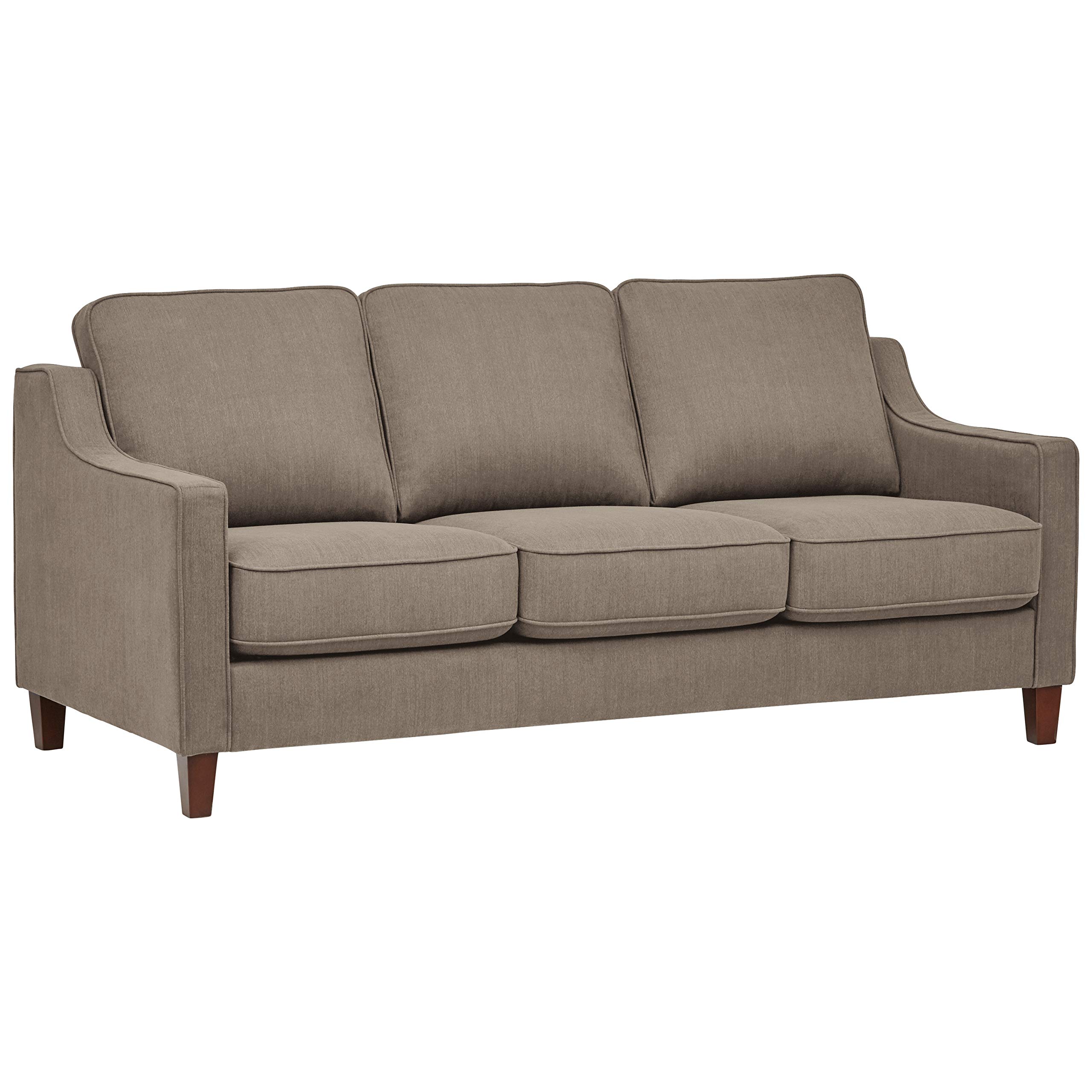 Amazon Brand – Stone & Beam Blaine Modern Sleeper Sofa Bed, 78"W, Light Grey