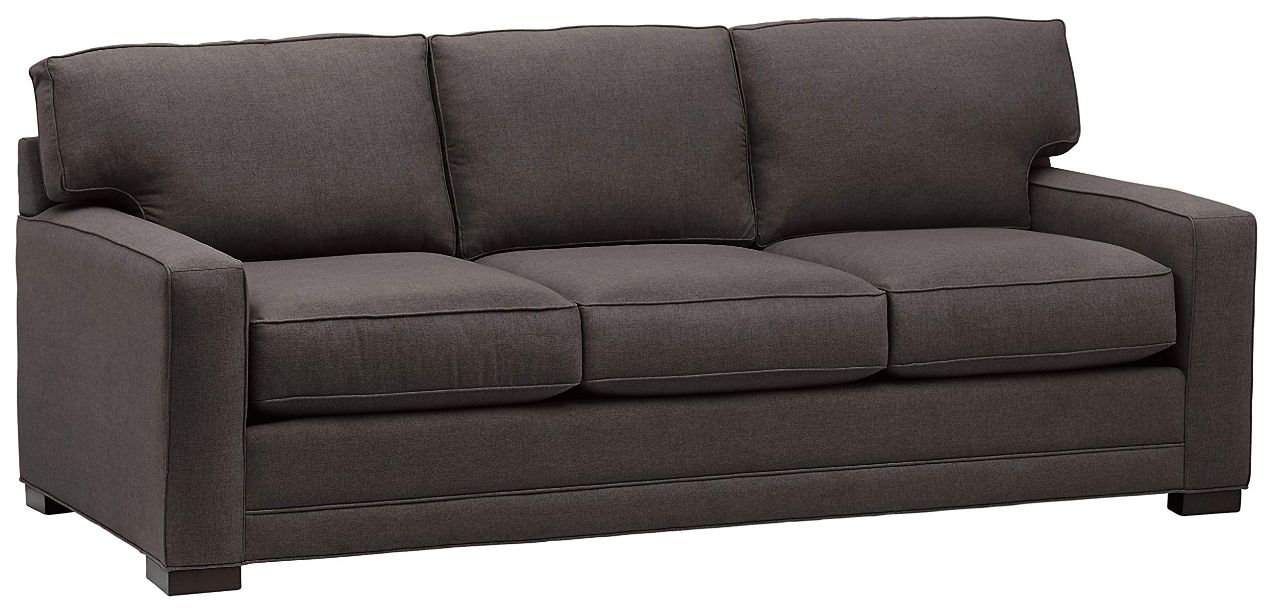Amazon Brand – Stone & Beam Dalton Sofa, 91.5"W, Charcoal