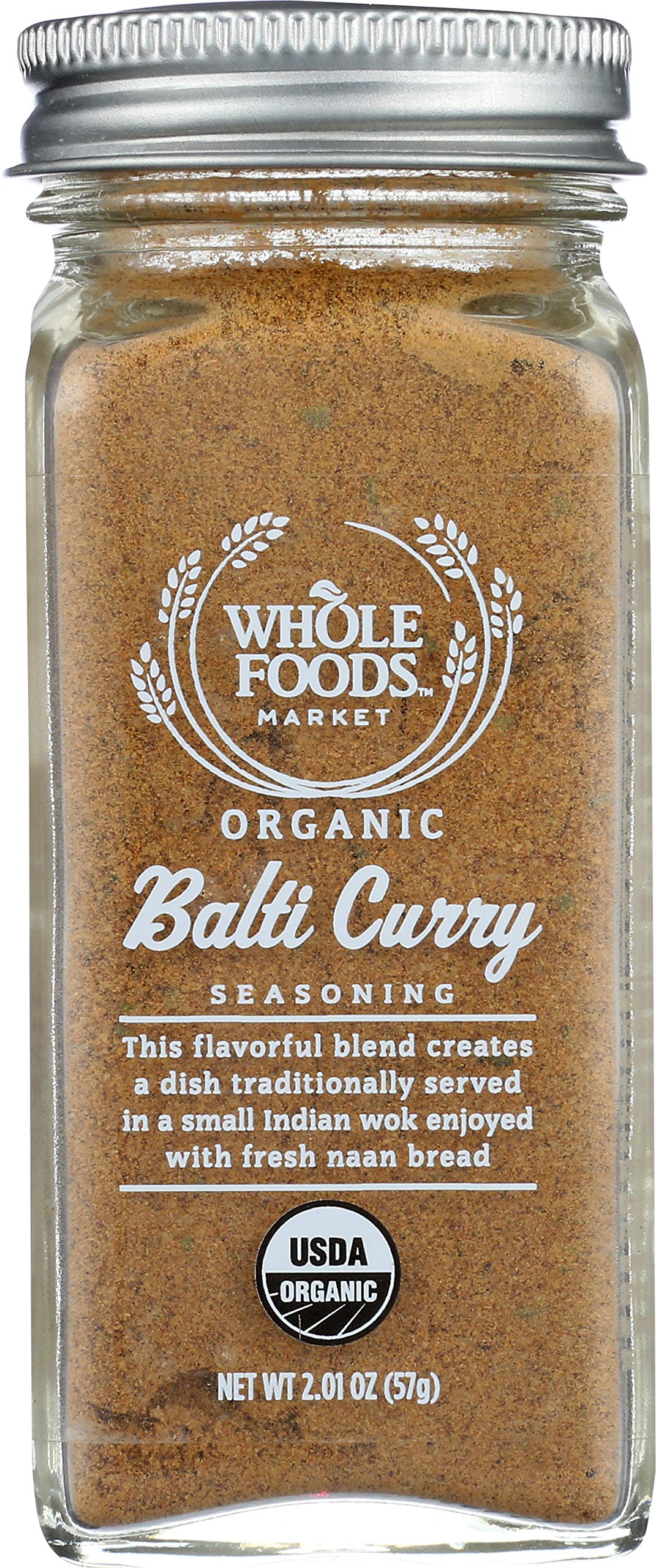 Whole Foods Market, Organic Balti Curry Seasoning, 2.01 oz