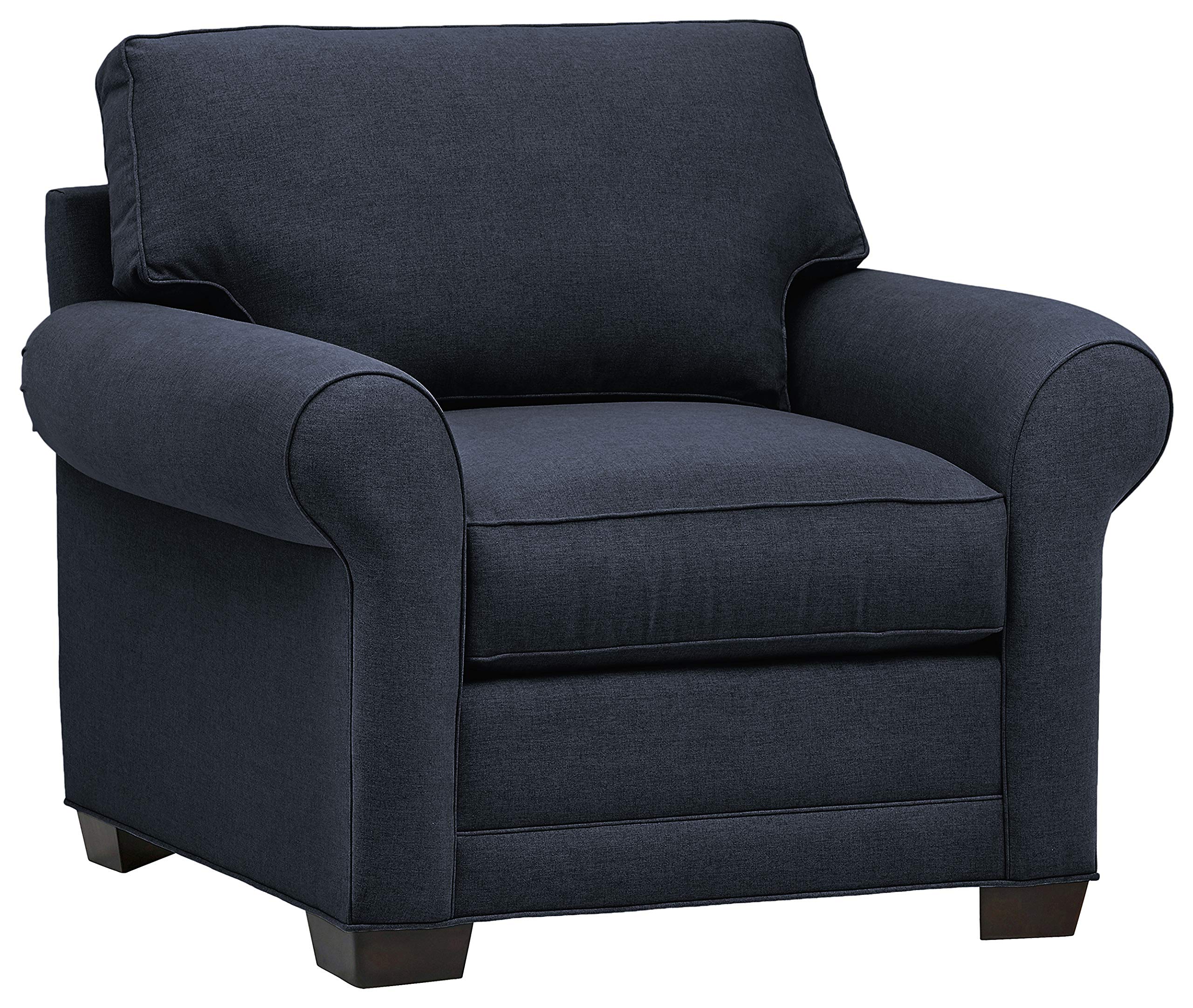 Amazon Brand – Stone & Beam Kristin Living-Room Chair, 44"W, Navy