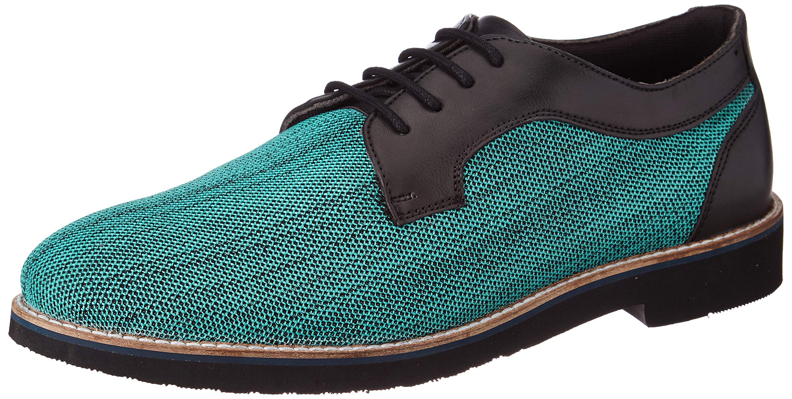 Amazon Brand - Symbol Men's Sea Green Textile Sneakers-7 UK (41 EU) (8 US) (AZ-SY-418)