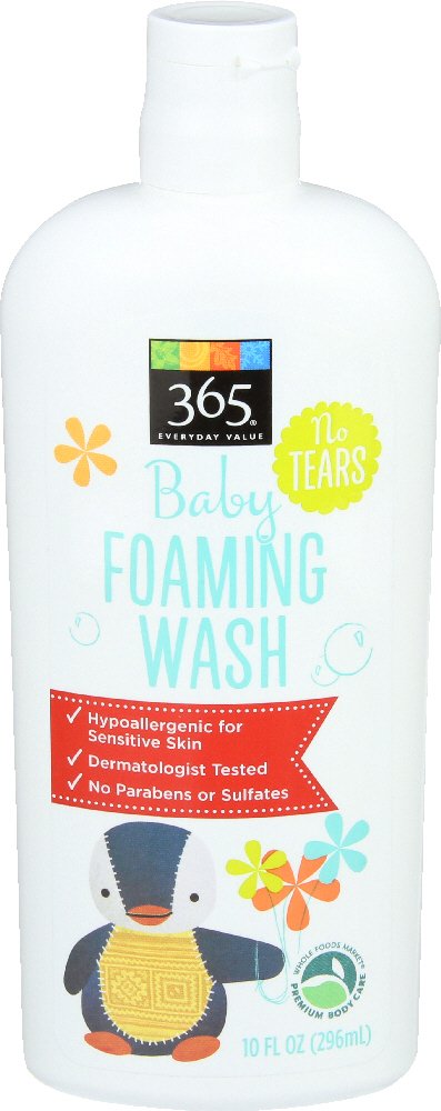365 Everyday Value, Baby Foaming Wash, 10 fl oz