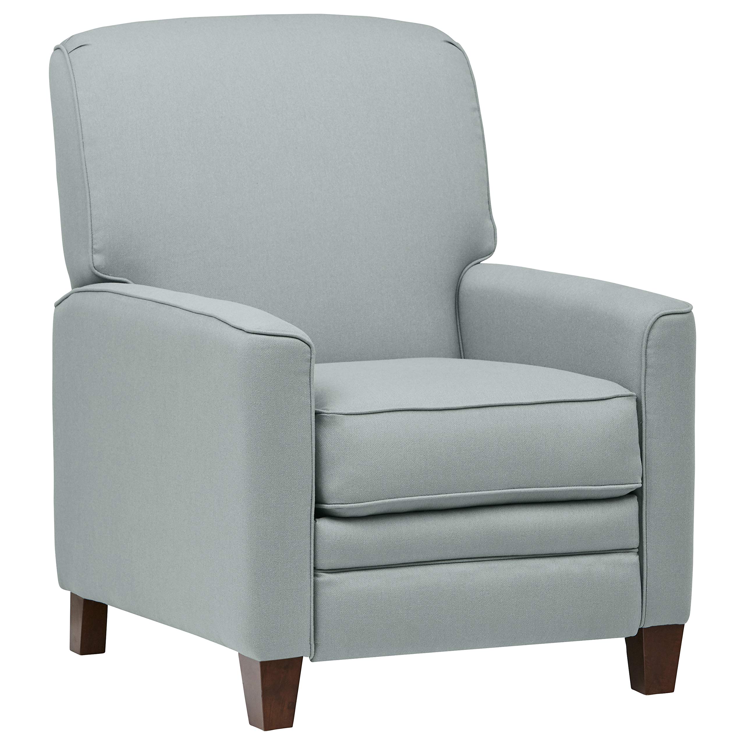 Amazon Brand – Stone & Beam Edmunds Traditional Recliner, 30"W, Light Blue