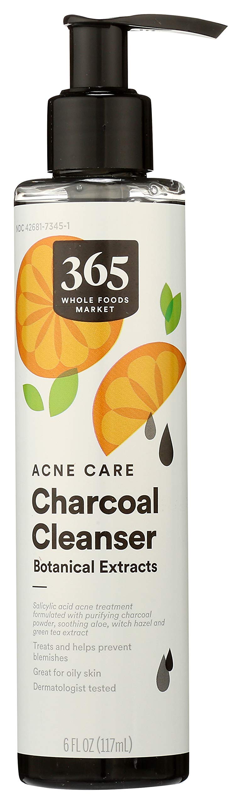 365 EVERYDAY VALUE Acne Care Charcoal Wash, 6 FZ