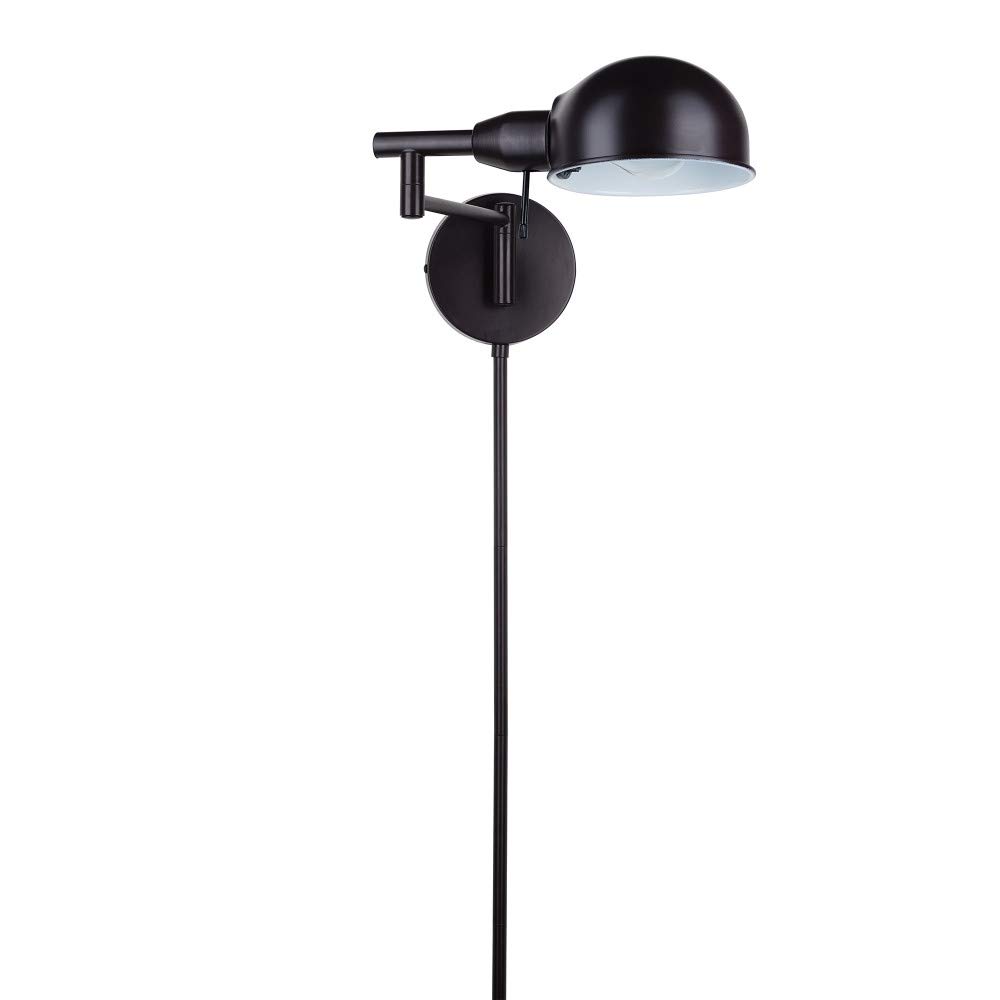 Amazon Brand – Stone & Beam Contemporary Adjustable Metal Wall Sconce, LED Bulb Included, 8.5"H, Dark Bronze