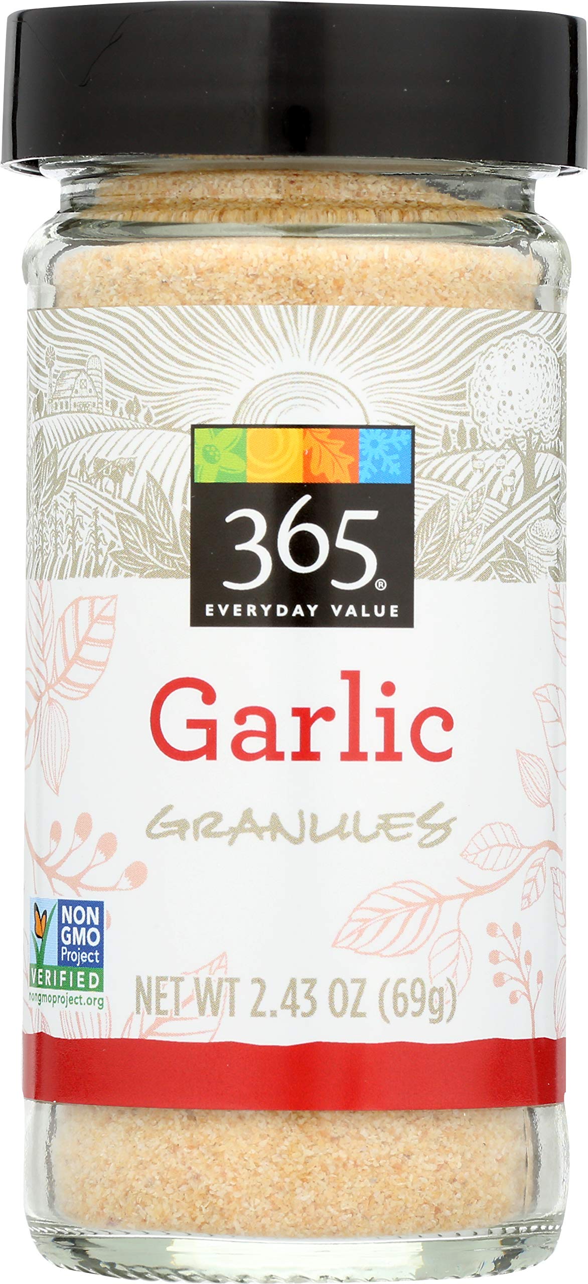 365 Everyday Value, Garlic Granules, 2.43 oz