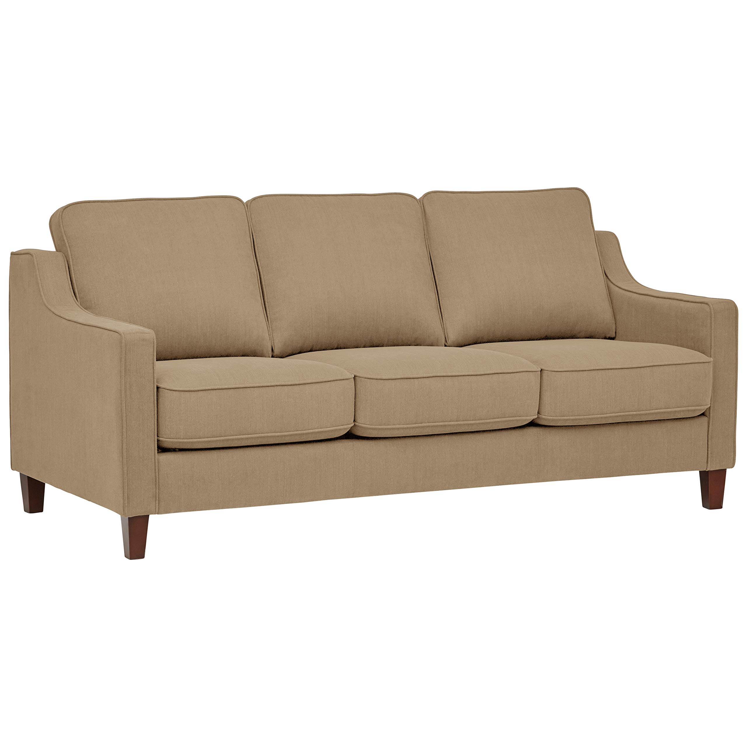 Amazon Brand – Stone & Beam Blaine Modern Sleeper Sofa Bed, 78"W, Beige