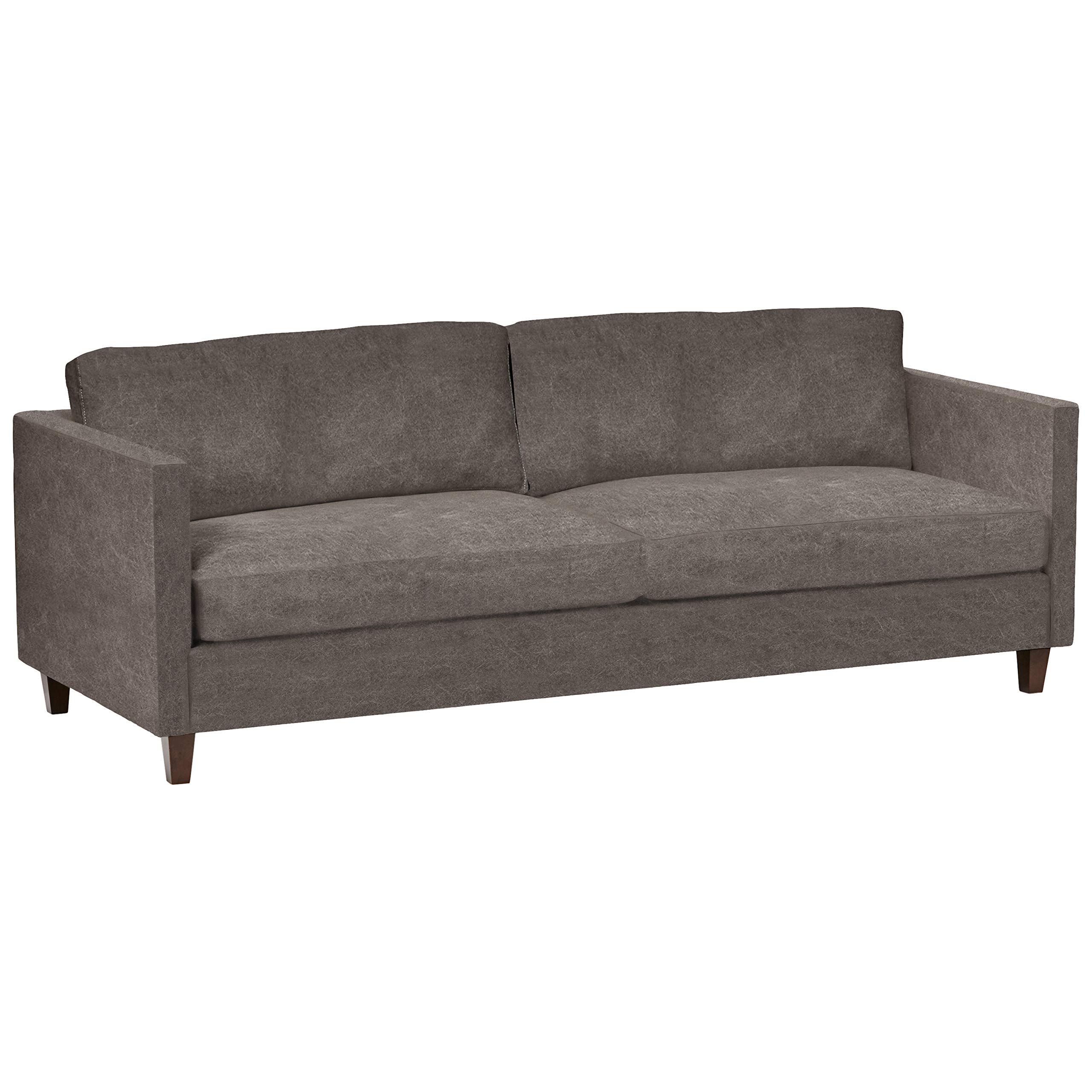 Amazon Brand – Stone & Beam Andover Modern Sofa Couch, 93"W, Pewter