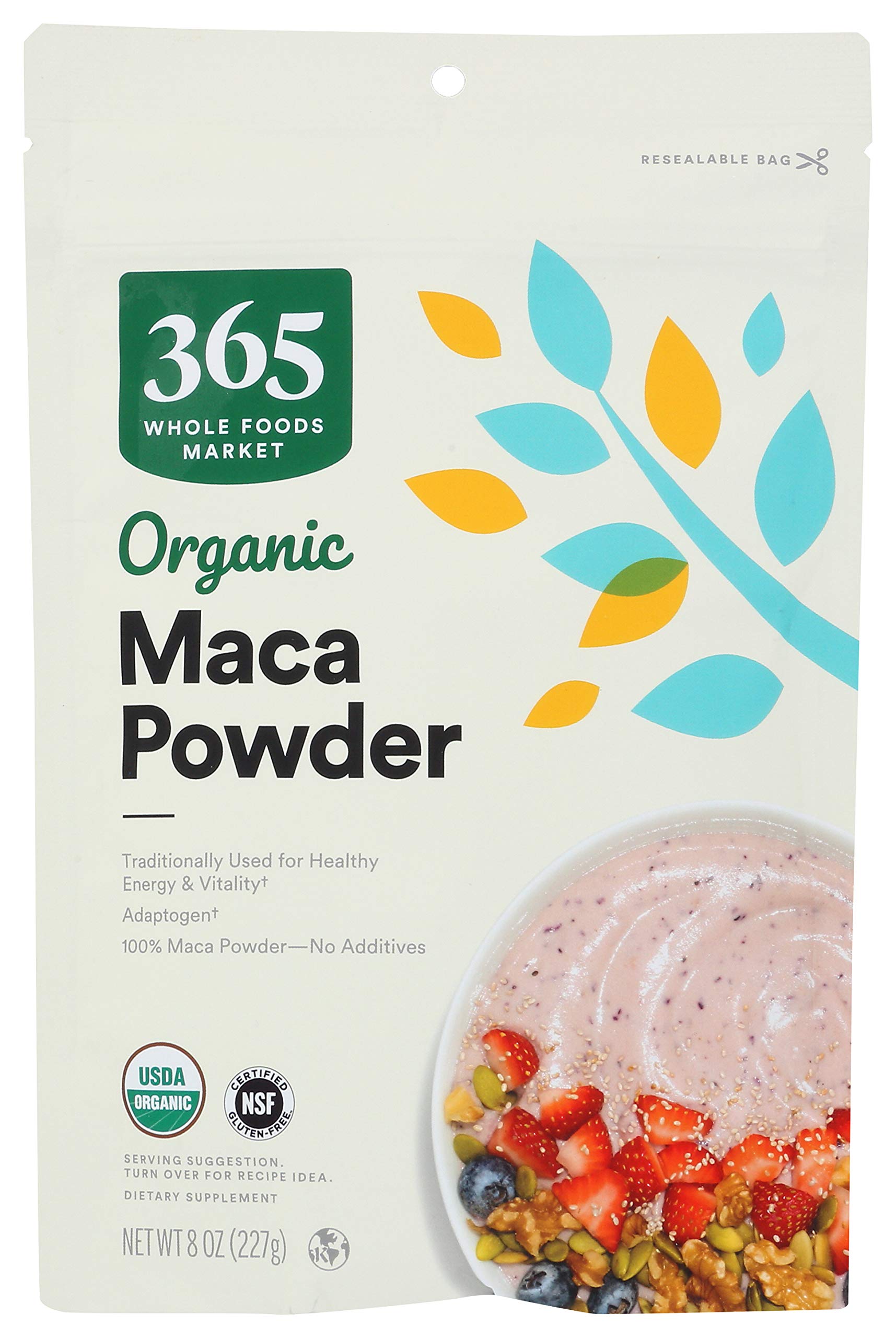 365 BY WFM Organic Raw Maca Powder, 8 OZ