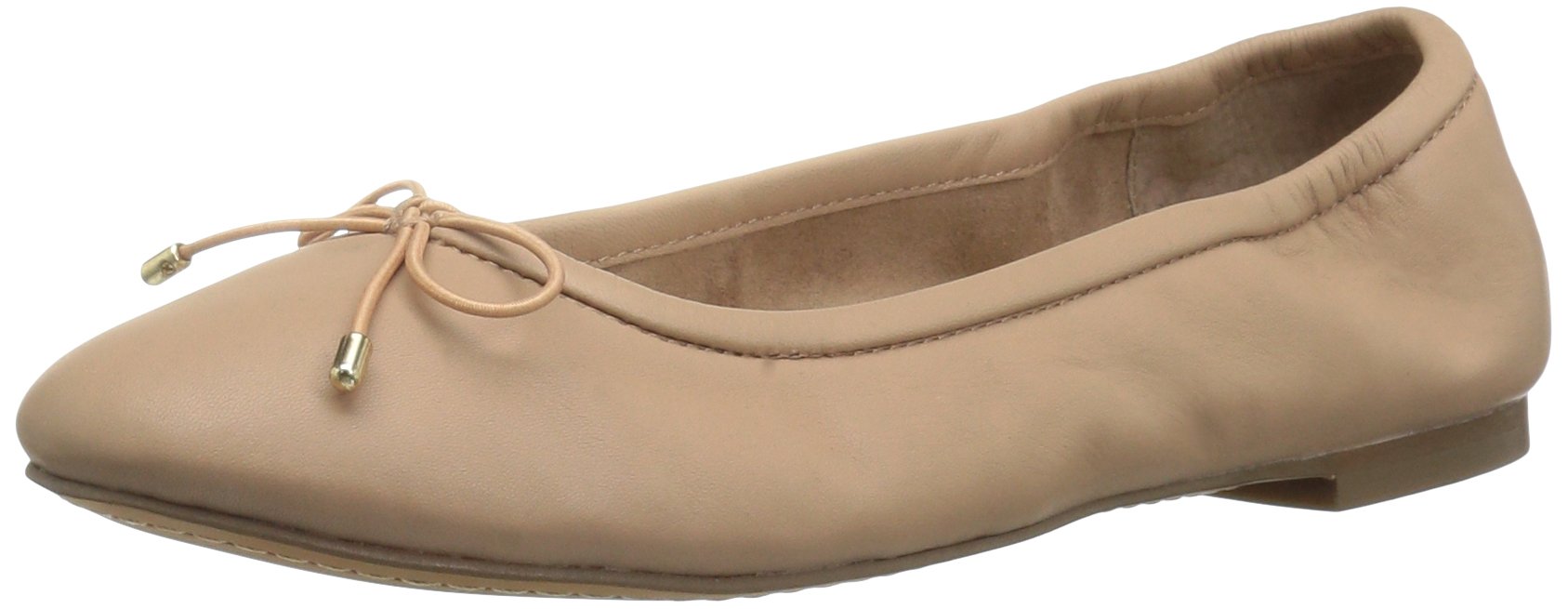 Amazon Brand - 206 Collective Women's Madison Ballet Flat, Nude, 8 B US