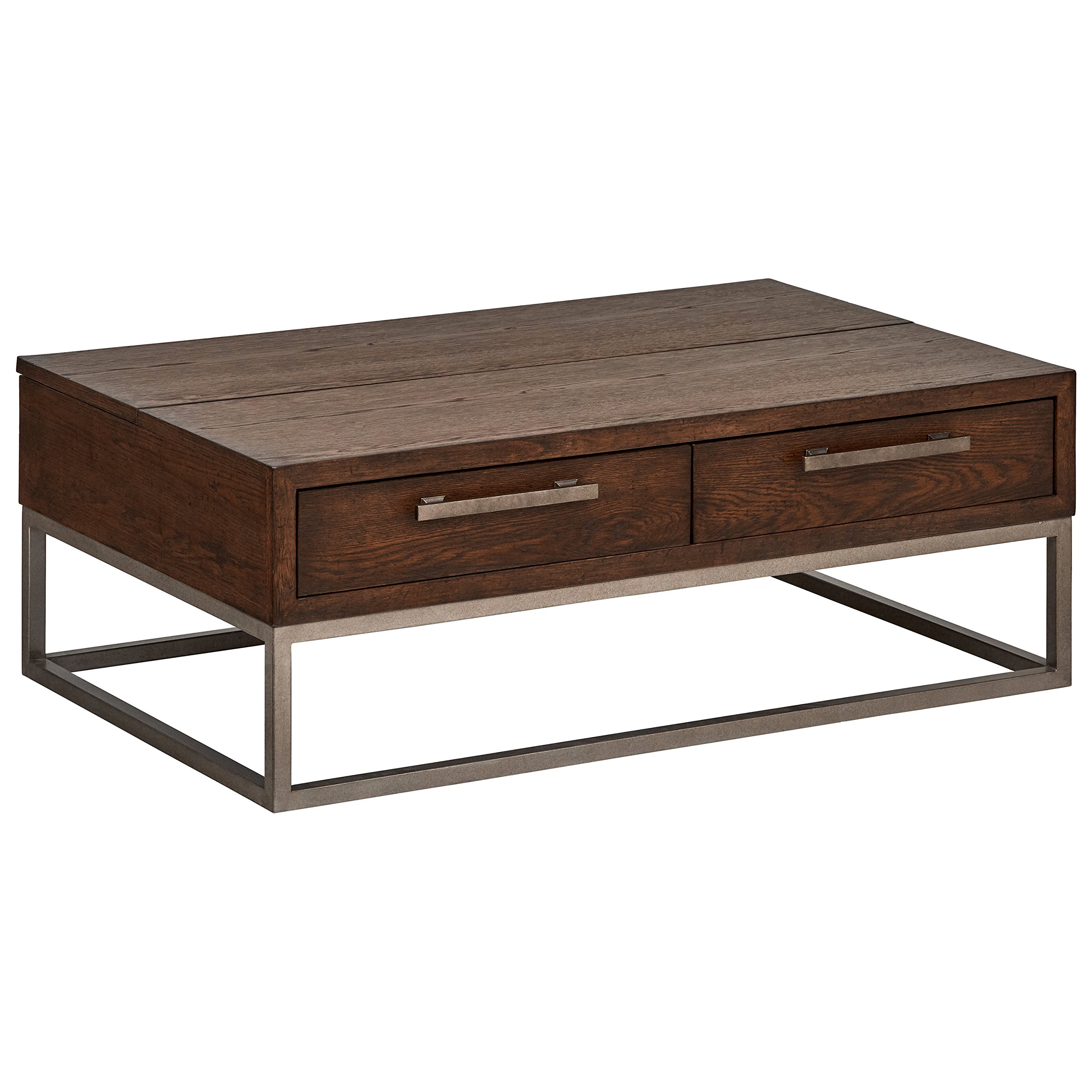Amazon Brand – Stone & Beam Glenwood Storage Coffee Table, 46"W, Oak