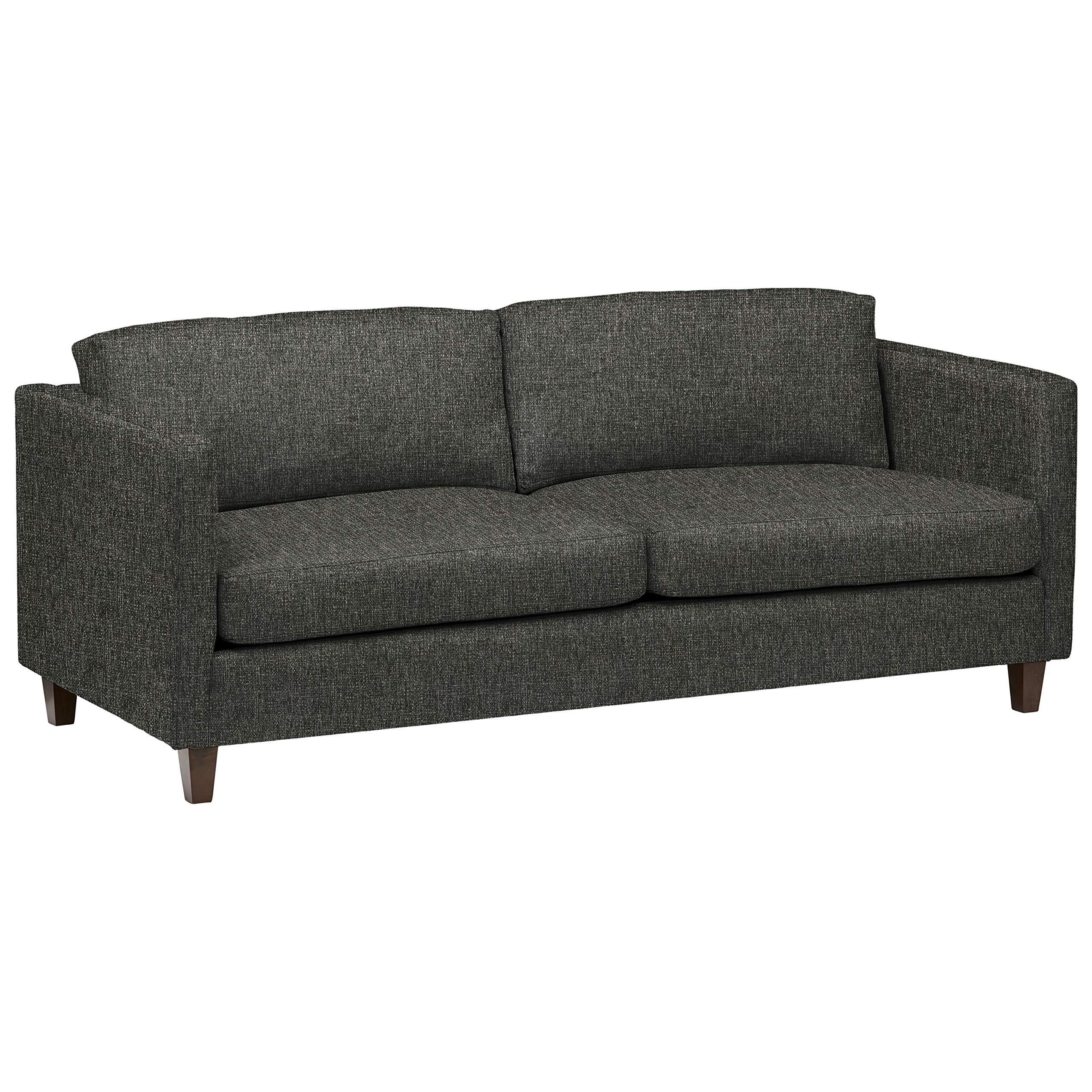 Amazon Brand – Stone & Beam Andover Modern Sofa Couch, 78"W, Charcoal