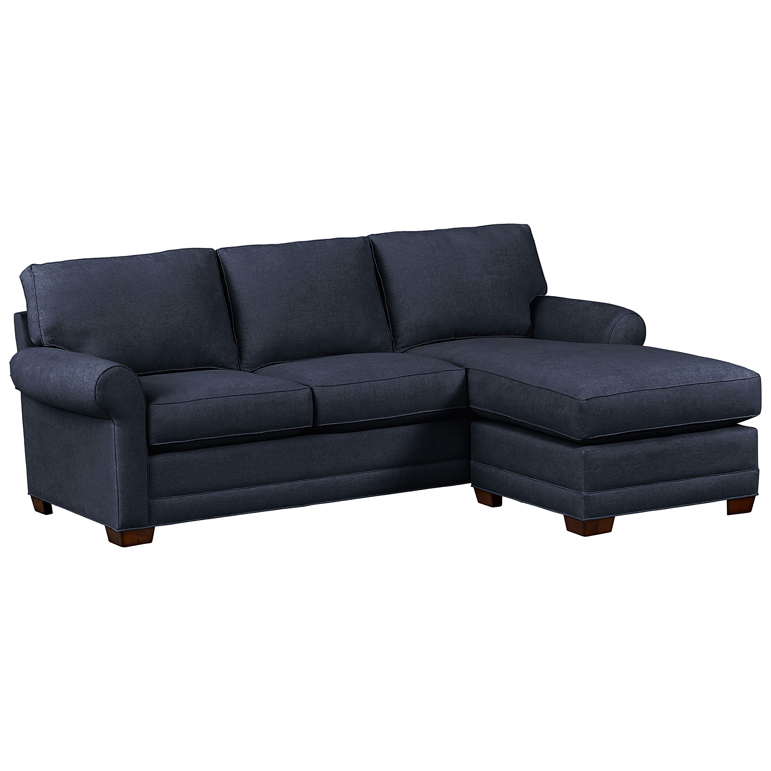 Amazon Brand – Stone & Beam Kristin Sofa Chaise, 96.5"W, Indigo
