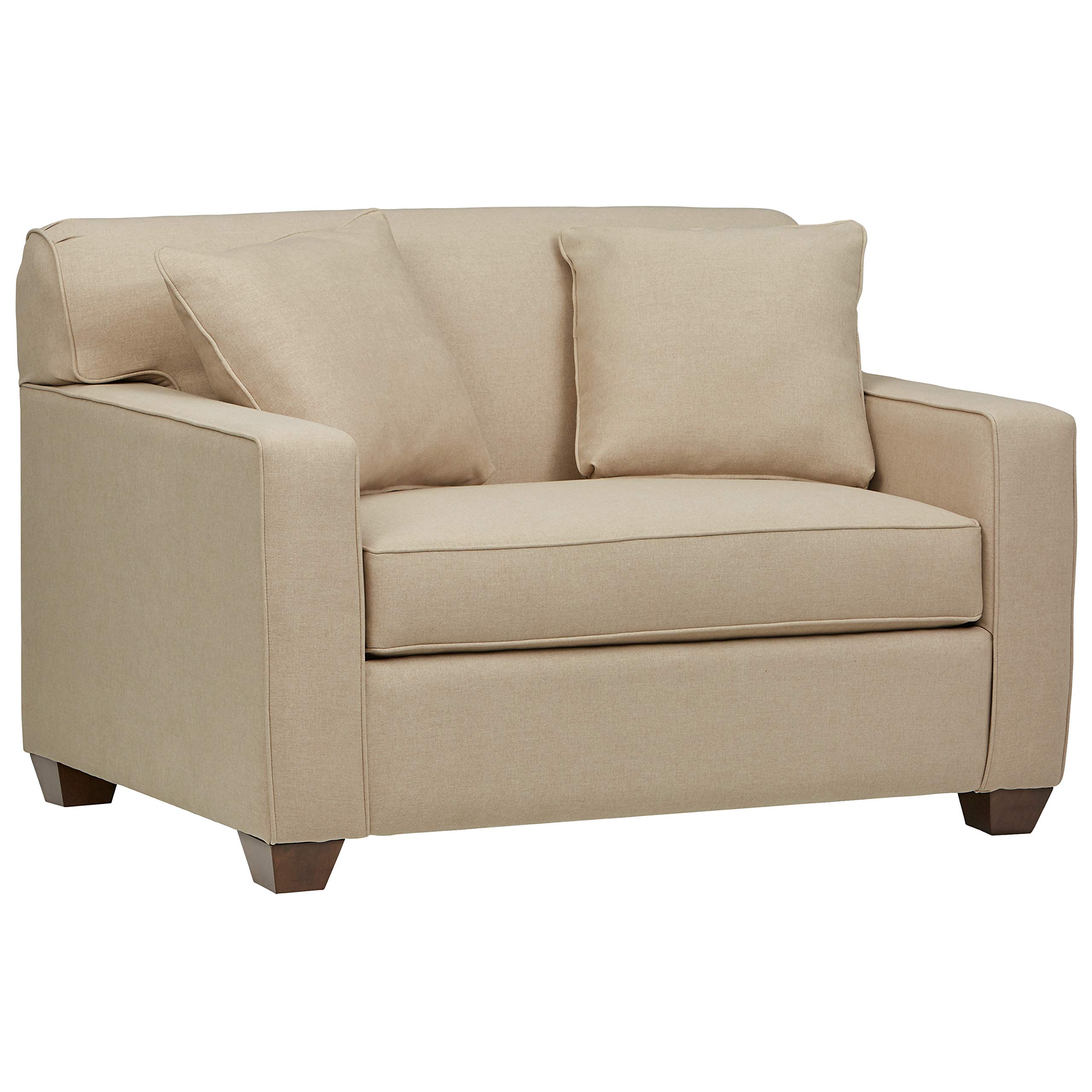 Amazon Brand – Stone & Beam Fischer Sleeper Chair, 51"W, Linen Fabric