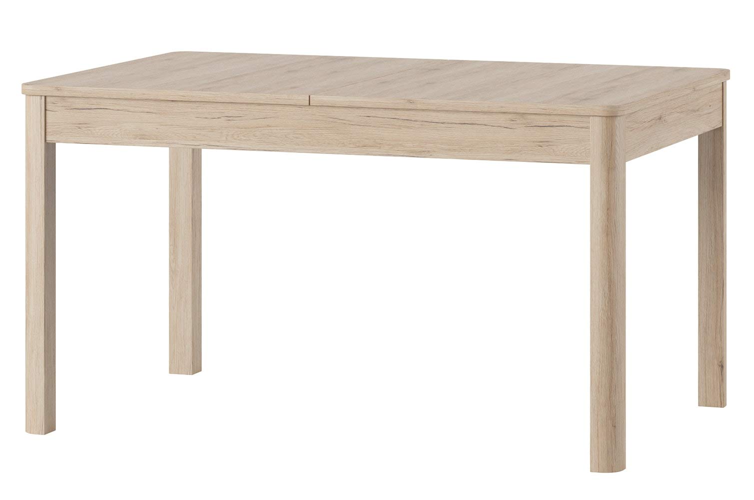 Amazon Brand - Movian Mira Extendable Dining Table, 136/210 x 76 x 90cm, Beige Oak-Effect