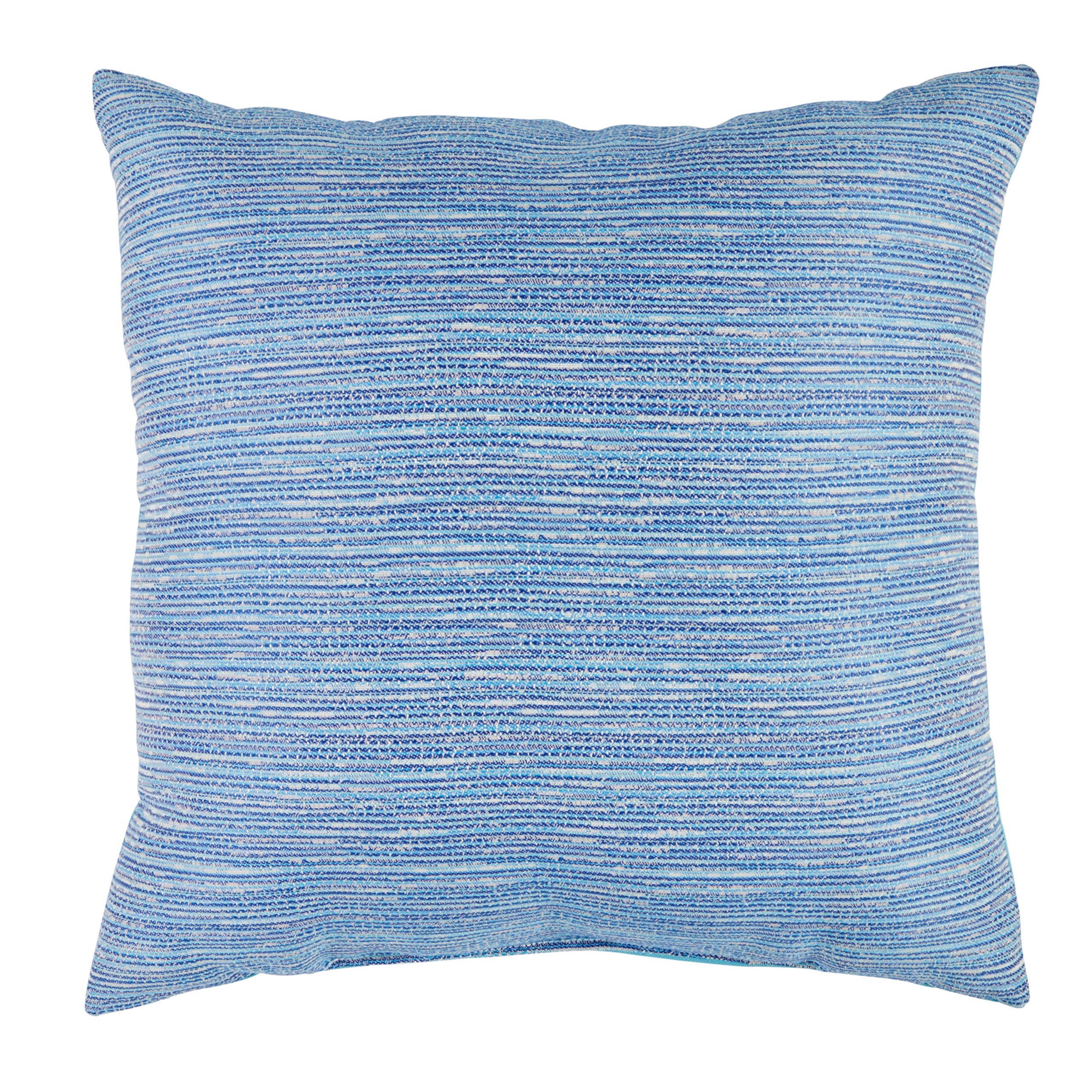 Amazon Brand – Rivet Contemporary Outdoor Throw Pillow - 20 x 20 Inch, Seaside