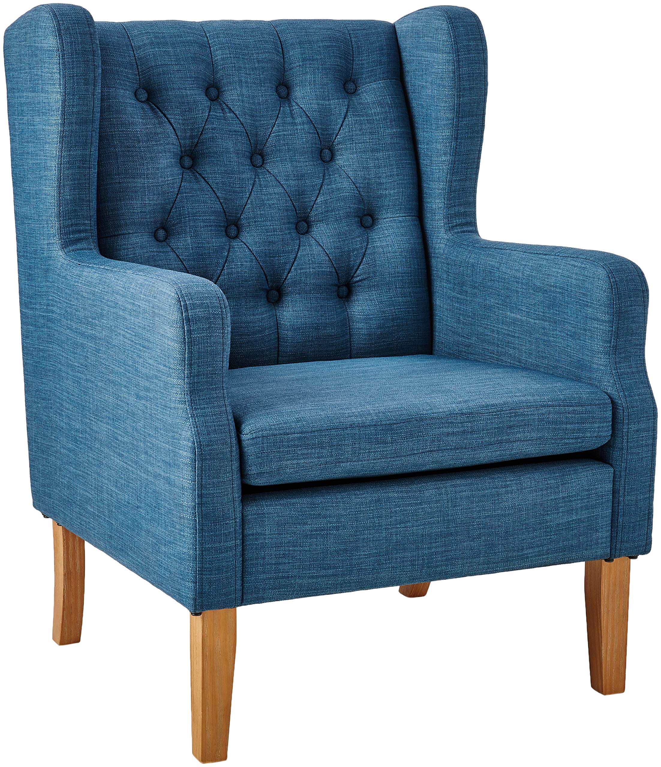 Amazon Brand – Ravenna Home Margaret Modern Living Room Chair, 28"W, Blue