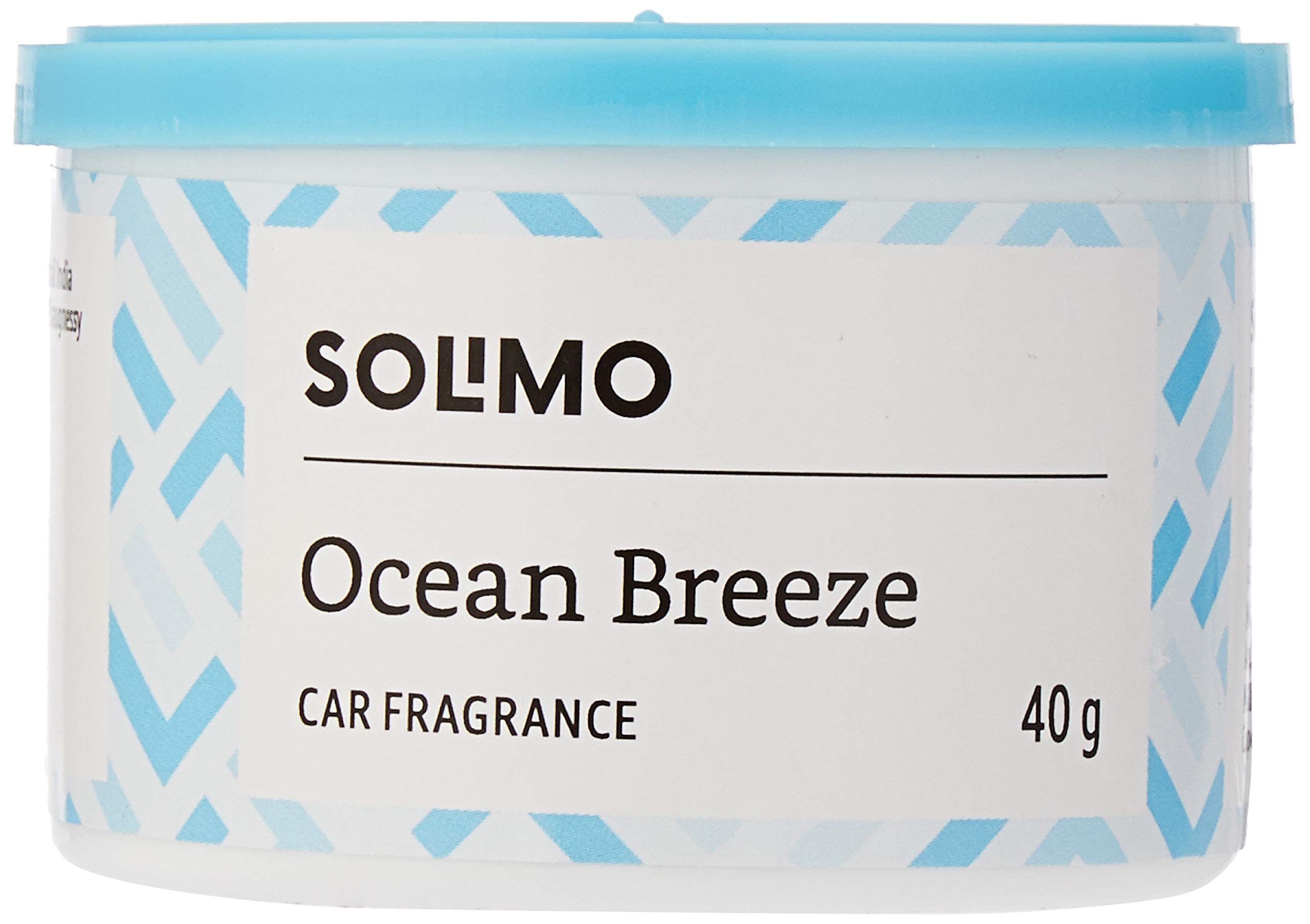 Amazon Brand - Solimo Car Air Freshener - Ocean Breeze, 40 g