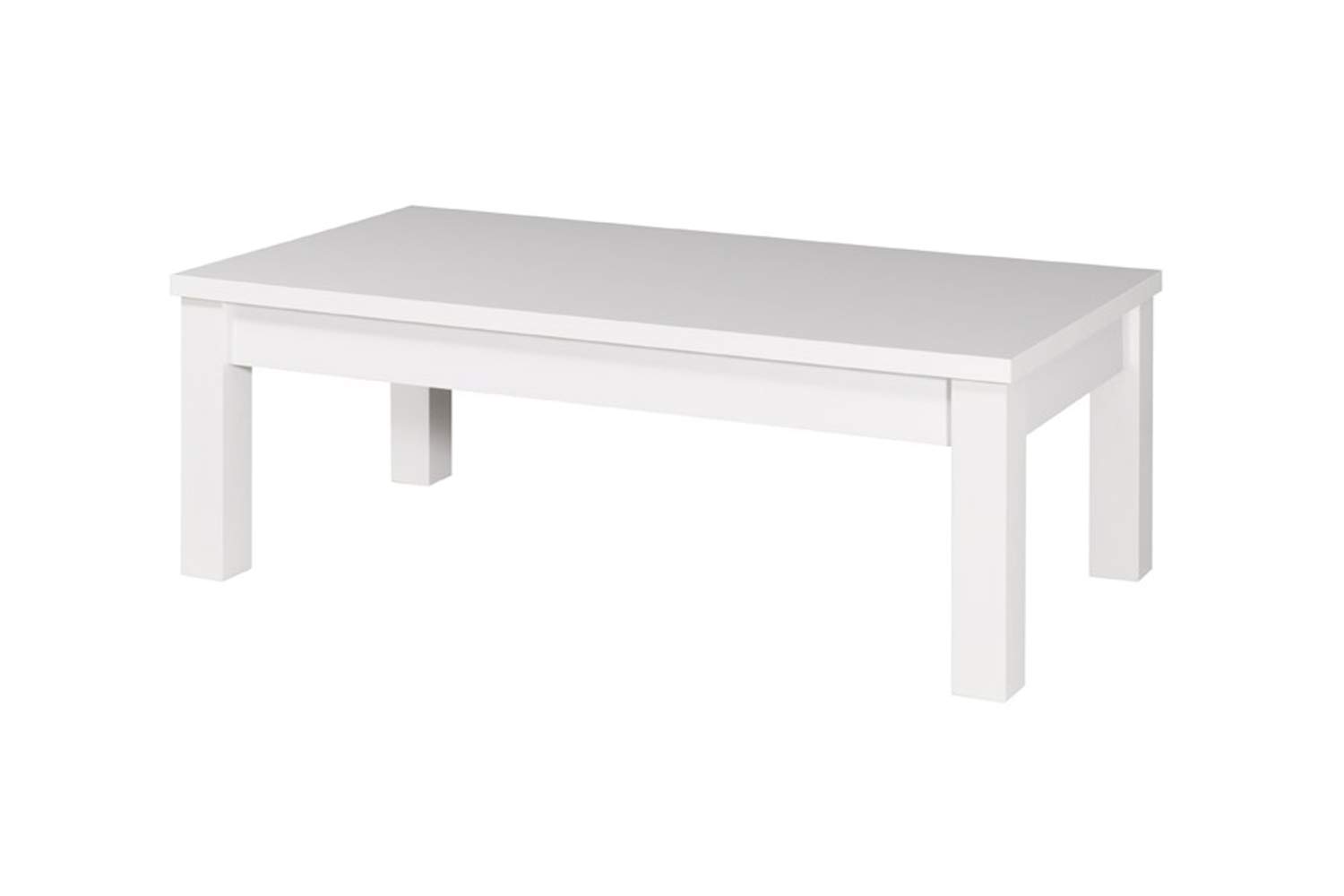Amazon Brand - Movian Atran Rectangular Coffee Table, 135 x 47 x 70cm, High Gloss White Colour