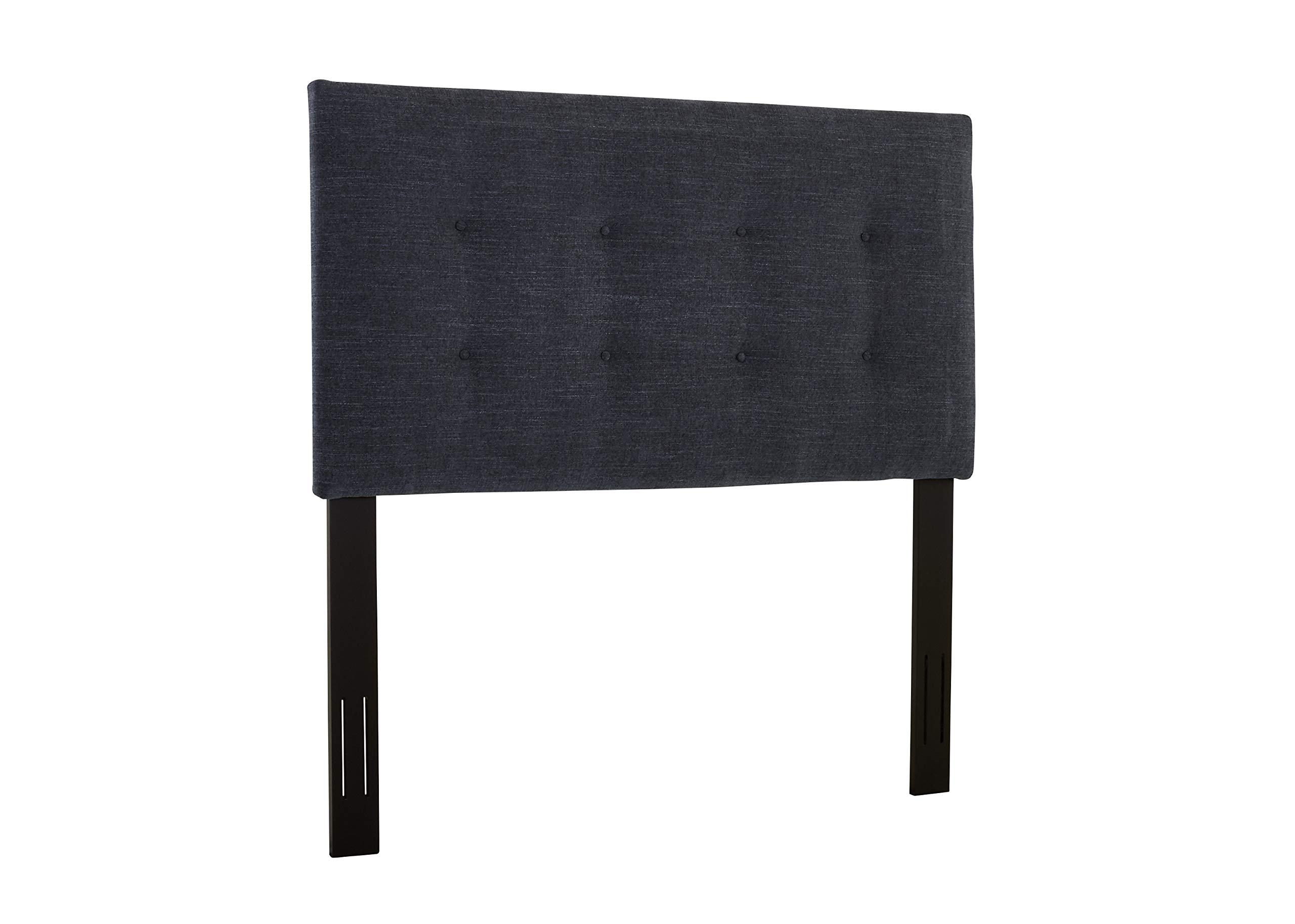 Stone & Beam Canton Queen Button-Tufted Headboard, 64"W, Eclipse