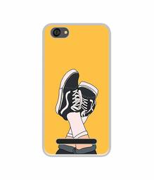 Amazon Brand - Solimo Designer Boy Shoes Pattern UV Printed Soft Back Case Mobile Cover for Lyf Wind 6